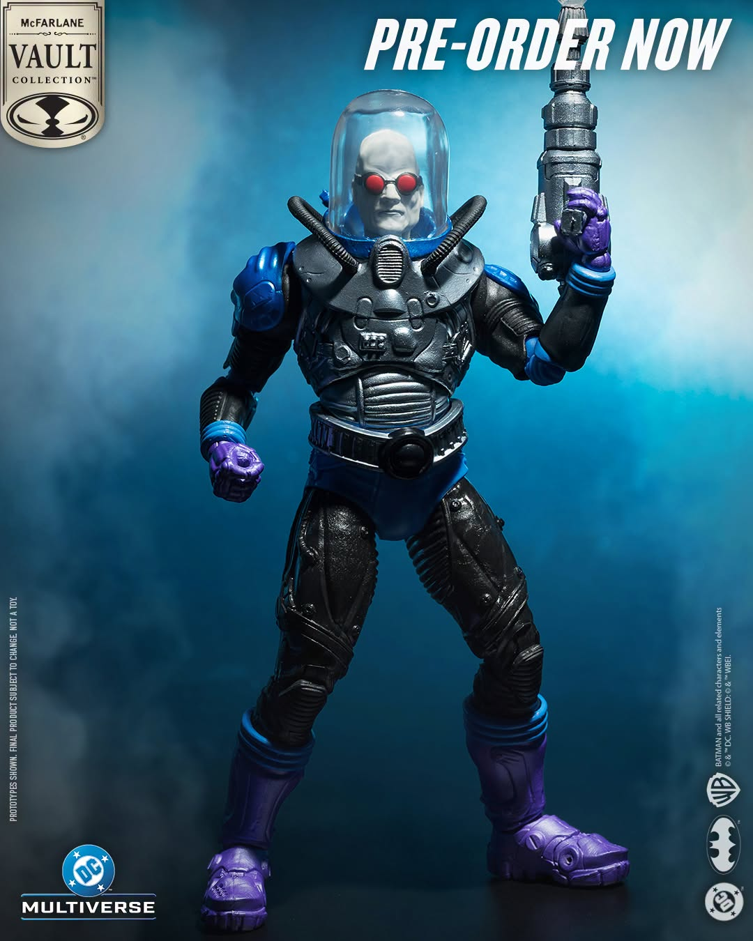 DC Classic DC Multiverse McFarlane Vault Collection Mr. Freeze Action Figure Gallery Image 4