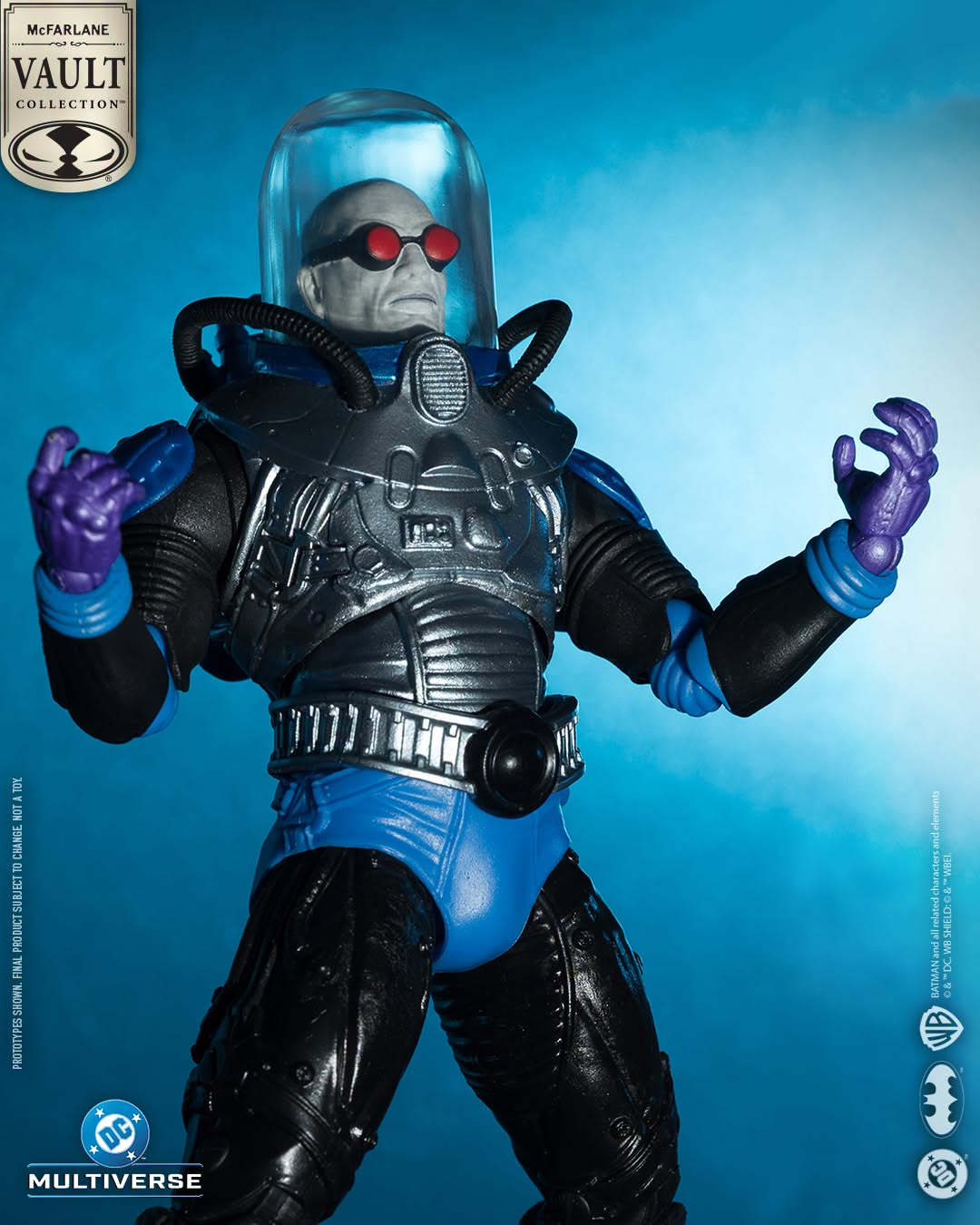 DC Classic DC Multiverse McFarlane Vault Collection Mr. Freeze Action Figure Gallery Image 5