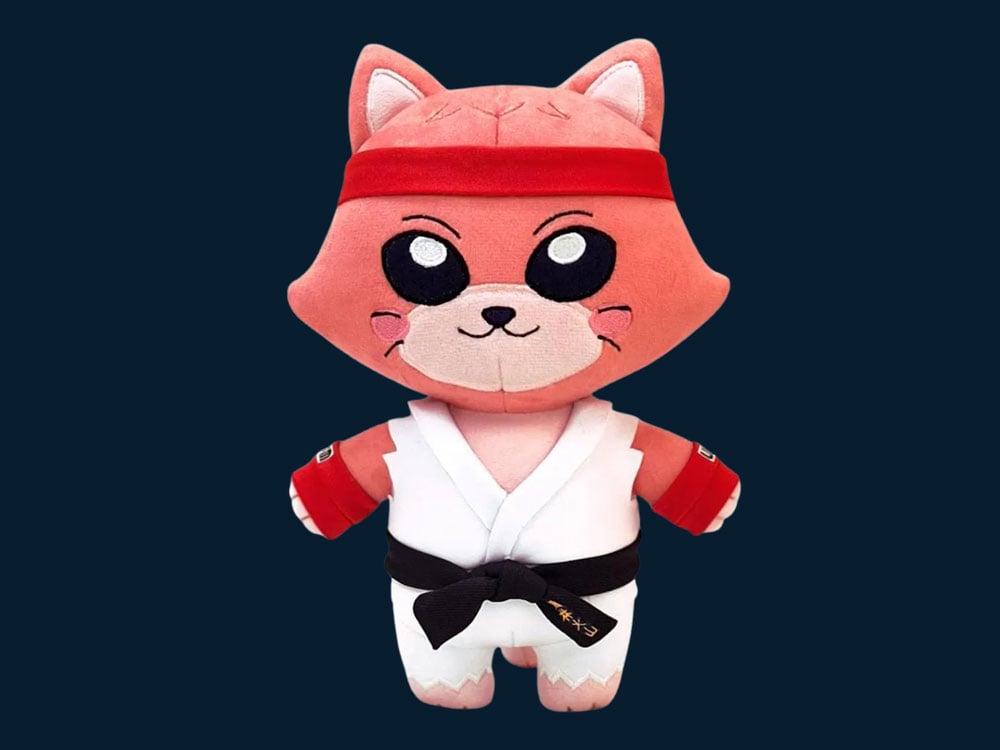 Street Fighter x Neko Ryu 8" Plush Gallery Image 1