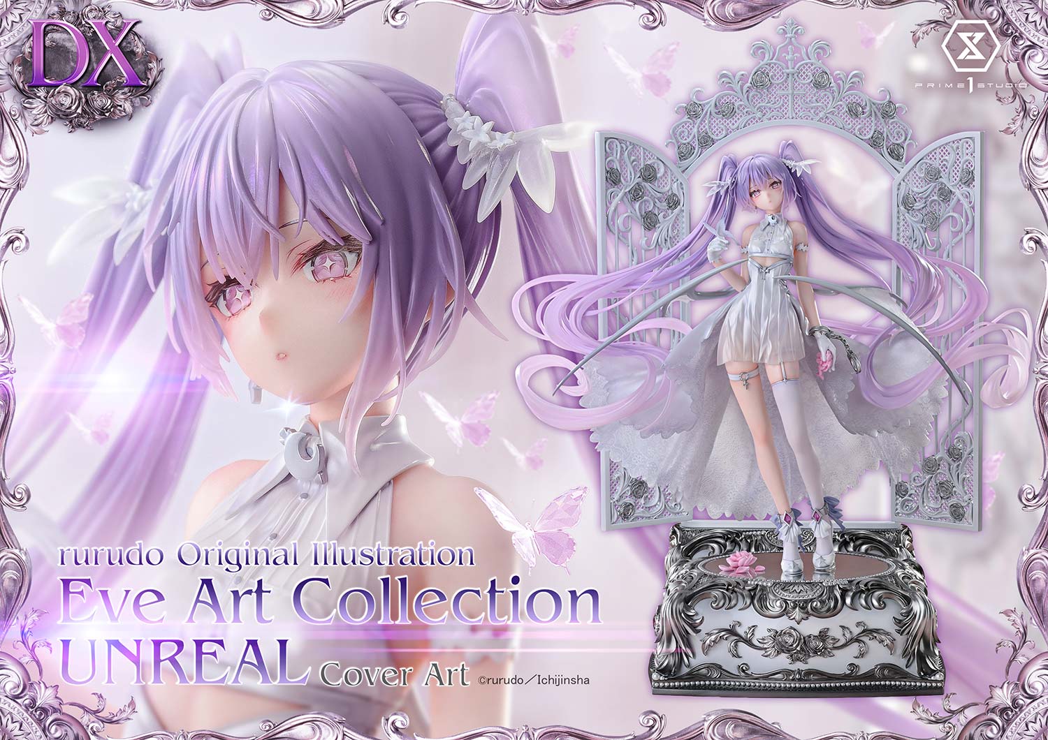 rurudo Illustration Concept Masterline Eve Art Collection UNREAL Cover Art (Deluxe Bonus Ver.) 1/5 Scale Limited Edition Statue Gallery Image 4