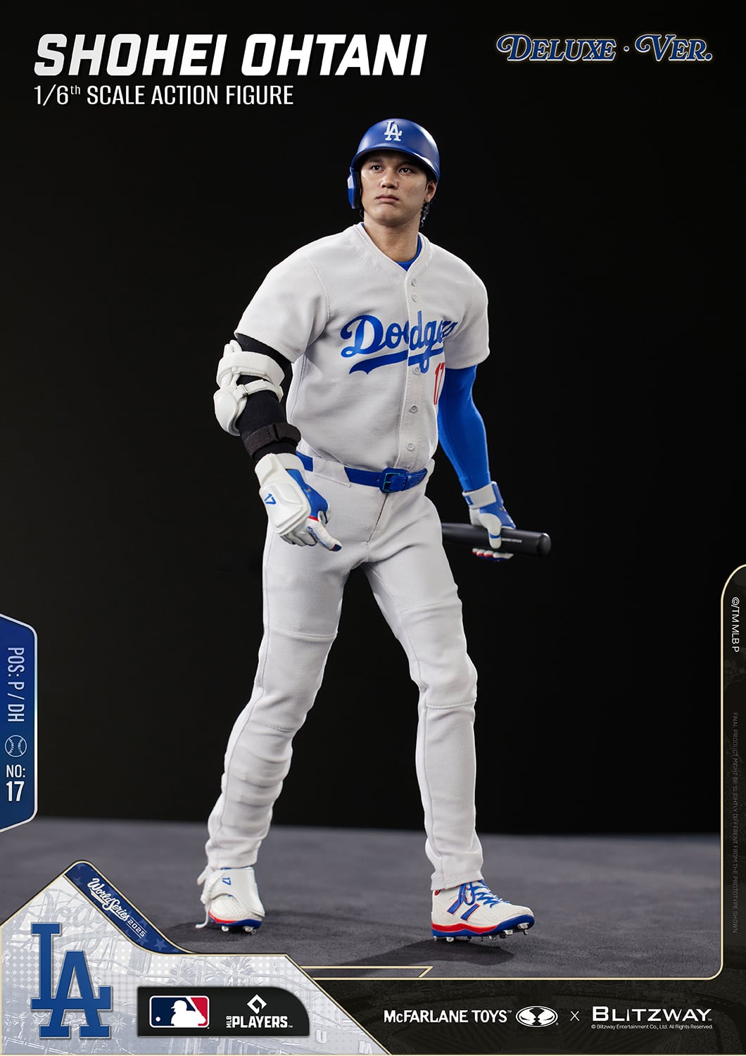 MLB SportsPicks Shohei Ohtani (Deluxe Ver.) 1/6 Scale Action Figure Gallery Image 6