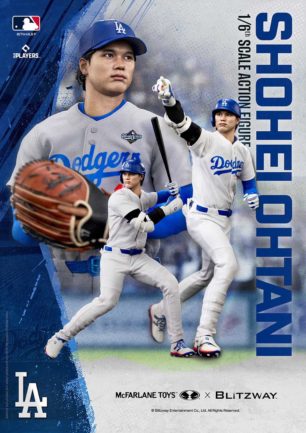 MLB SportsPicks Shohei Ohtani (Deluxe Ver.) 1/6 Scale Action Figure Gallery Image 3