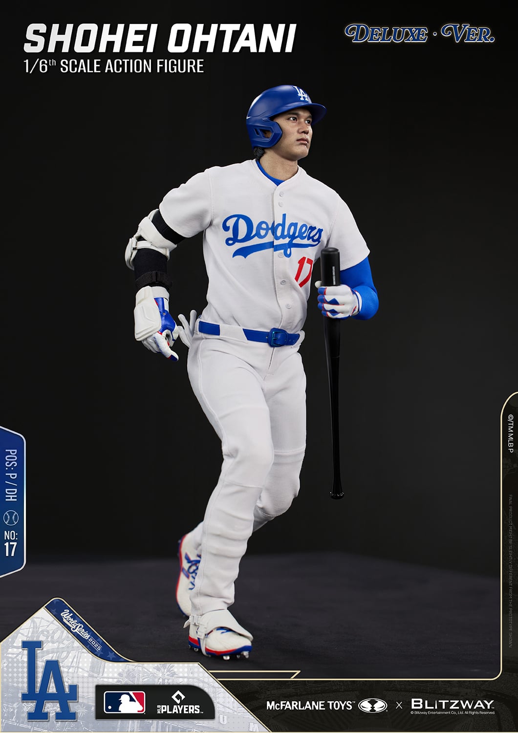 MLB SportsPicks Shohei Ohtani (Deluxe Ver.) 1/6 Scale Action Figure Gallery Image 7
