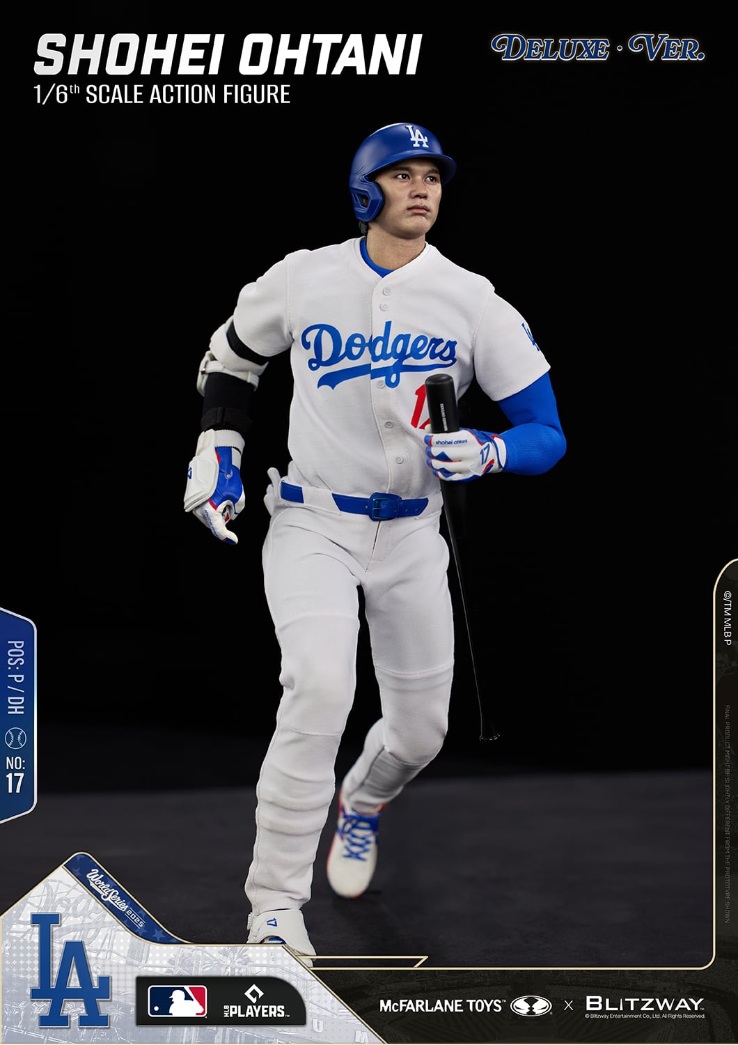 MLB SportsPicks Shohei Ohtani (Deluxe Ver.) 1/6 Scale Action Figure Gallery Image 8