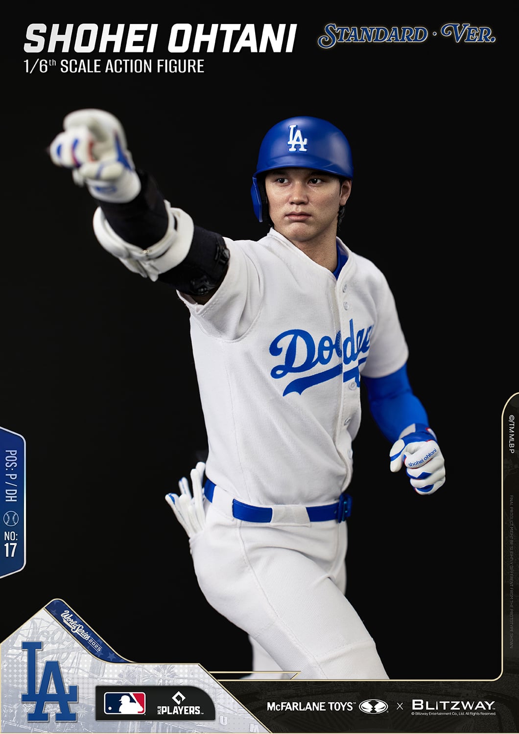MLB SportsPicks Shohei Ohtani (Standard Ver.) 1/6 Scale Action Figure Gallery Image 10
