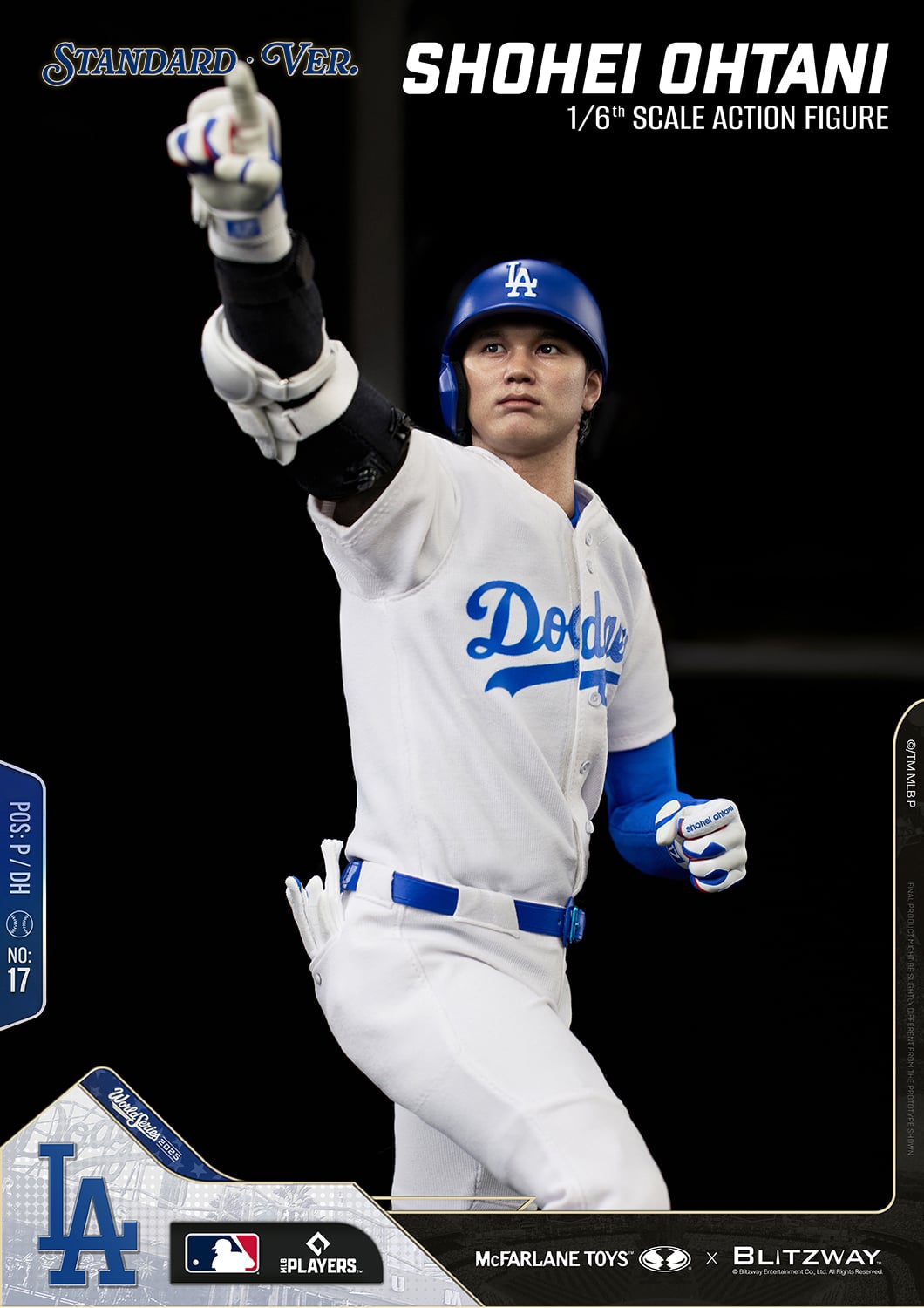 MLB SportsPicks Shohei Ohtani (Standard Ver.) 1/6 Scale Action Figure Gallery Image 9