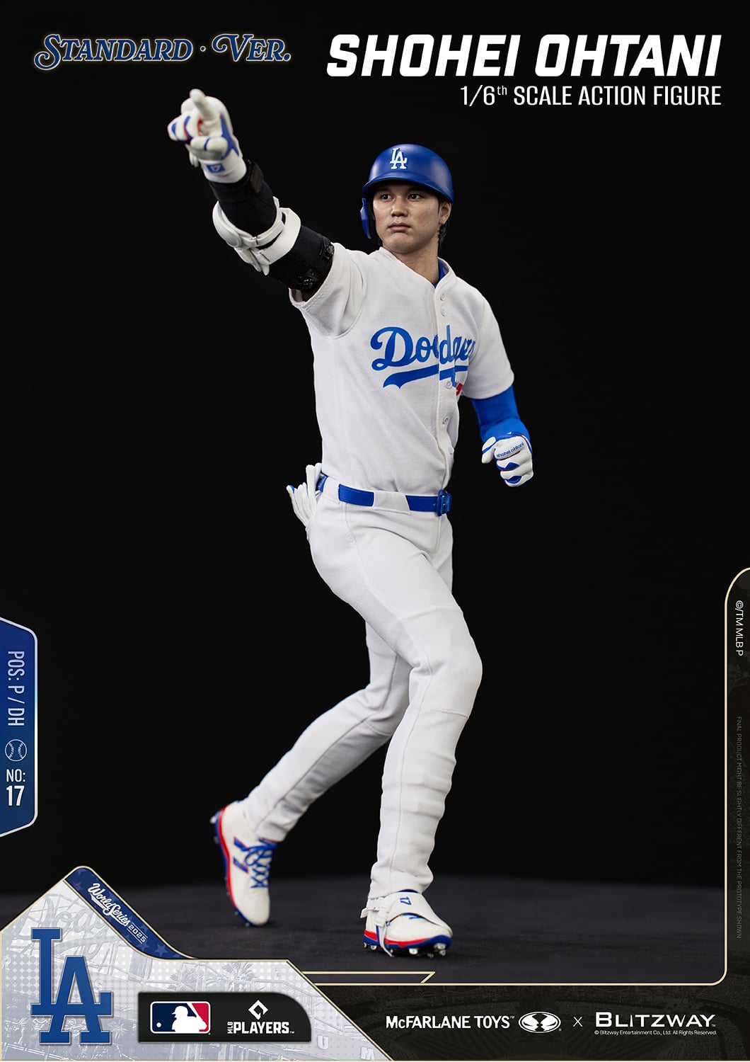 MLB SportsPicks Shohei Ohtani (Standard Ver.) 1/6 Scale Action Figure Gallery Image 8