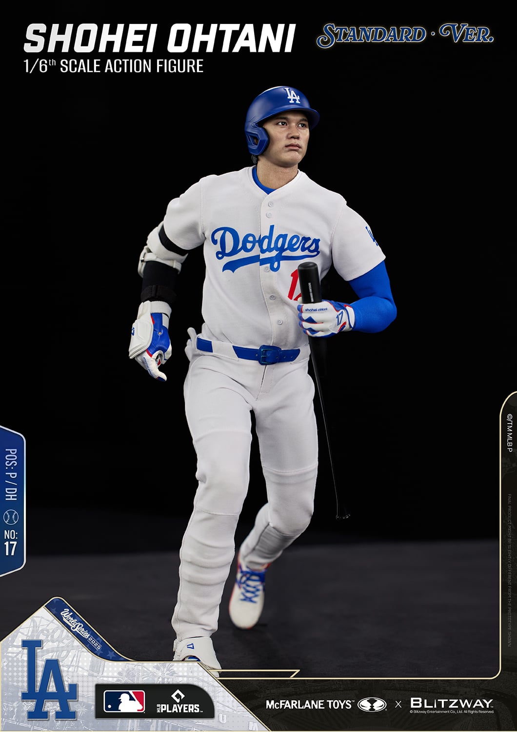 MLB SportsPicks Shohei Ohtani (Standard Ver.) 1/6 Scale Action Figure Gallery Image 7