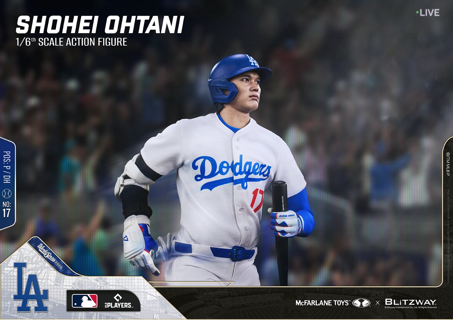 MLB SportsPicks Shohei Ohtani (Standard Ver.) 1/6 Scale Action Figure Gallery Image 3
