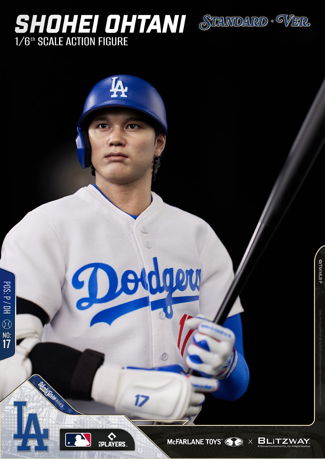 MLB SportsPicks Shohei Ohtani (Standard Ver.) 1/6 Scale Action Figure Gallery Image 15