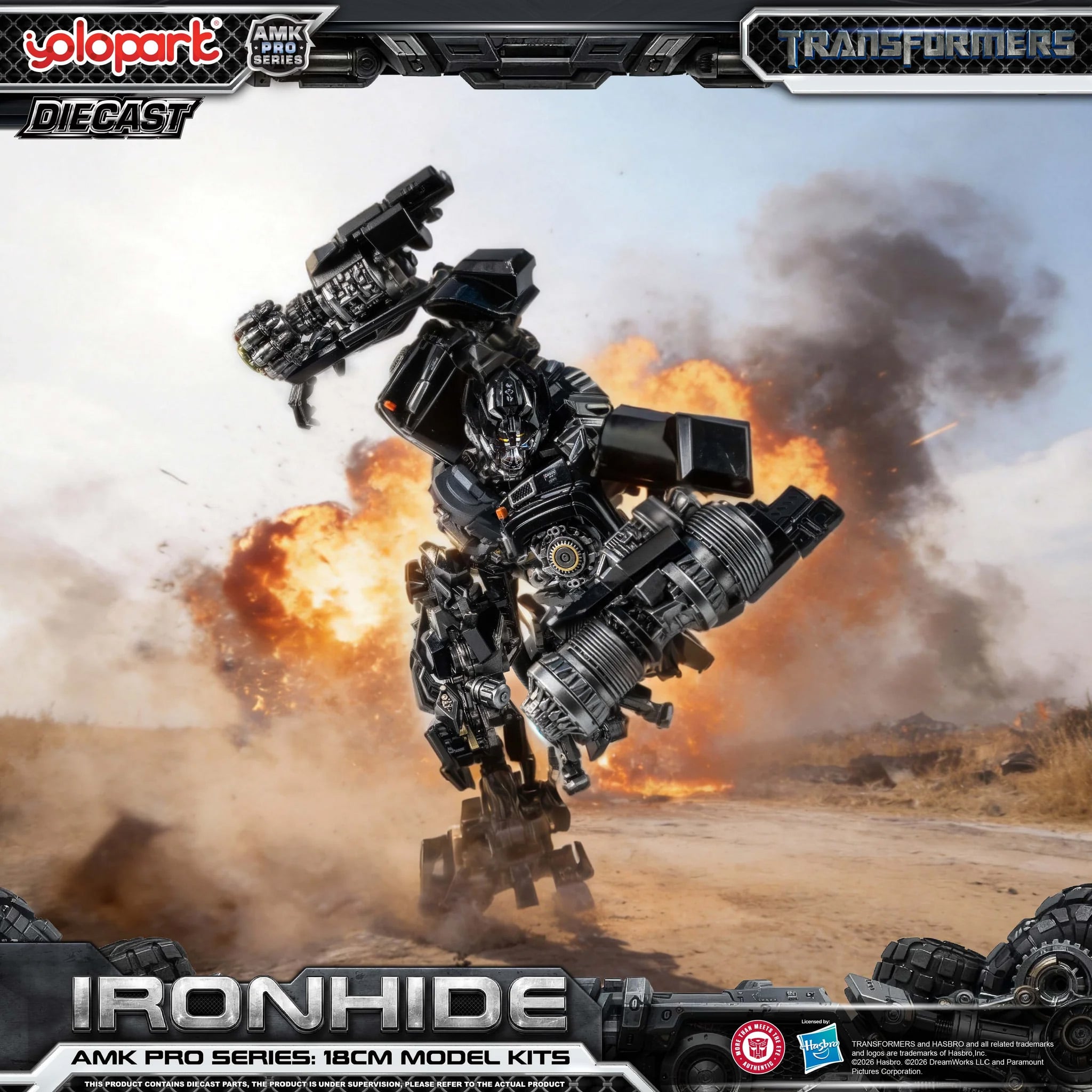Transformers (2007) AMK Pro Ironhide Model Kit Gallery Image 11