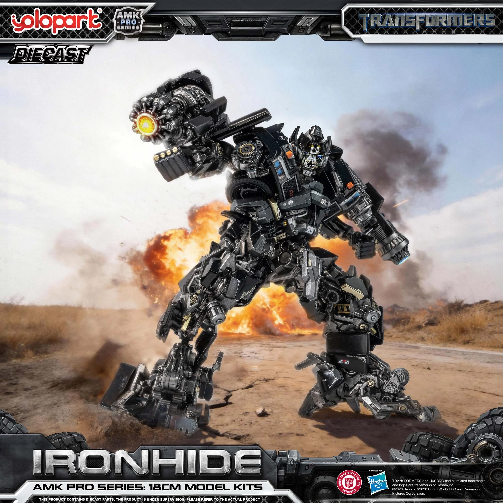 Transformers (2007) AMK Pro Ironhide Model Kit Gallery Image 10