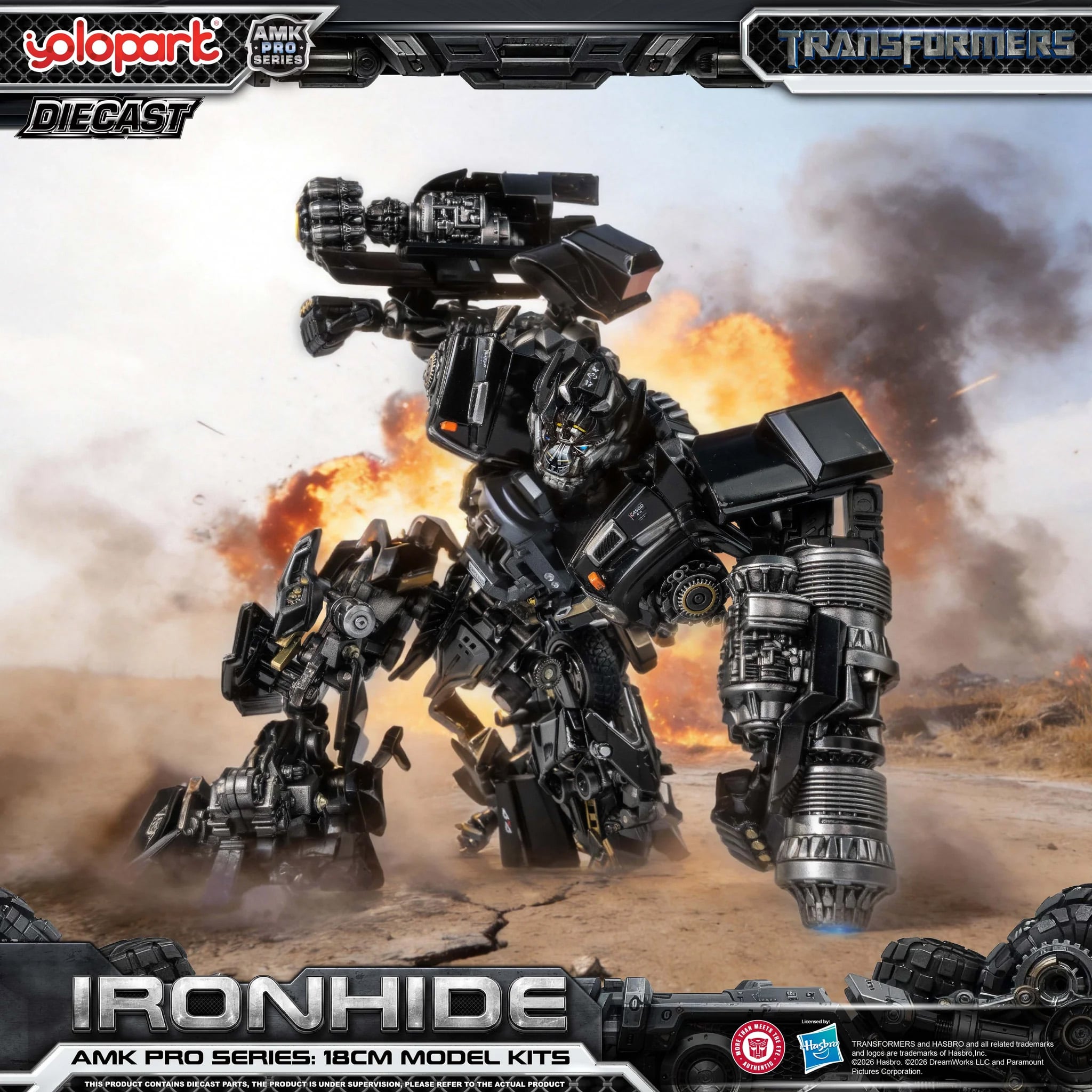 Transformers (2007) AMK Pro Ironhide Model Kit Gallery Image 13