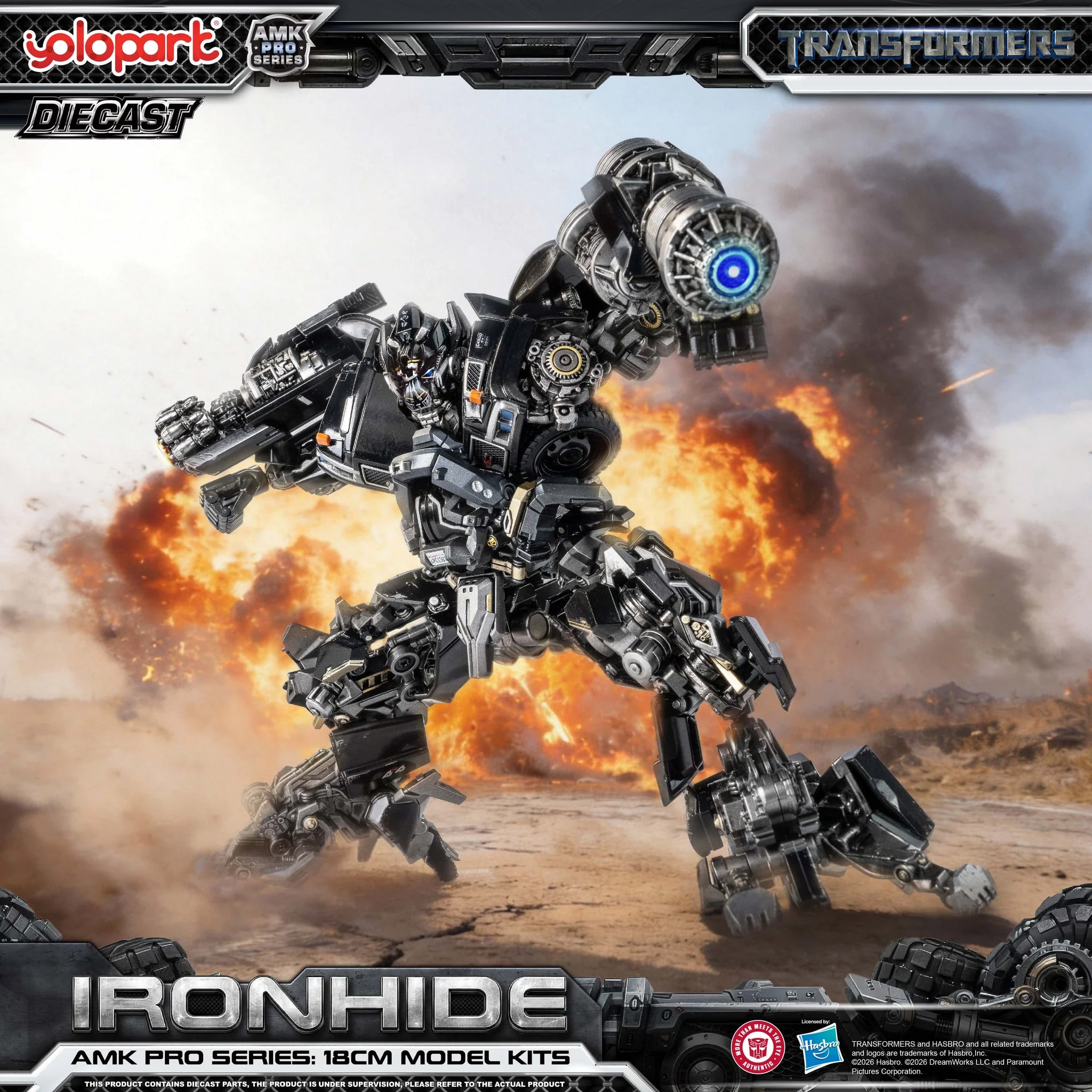 Transformers (2007) AMK Pro Ironhide Model Kit Gallery Image 7