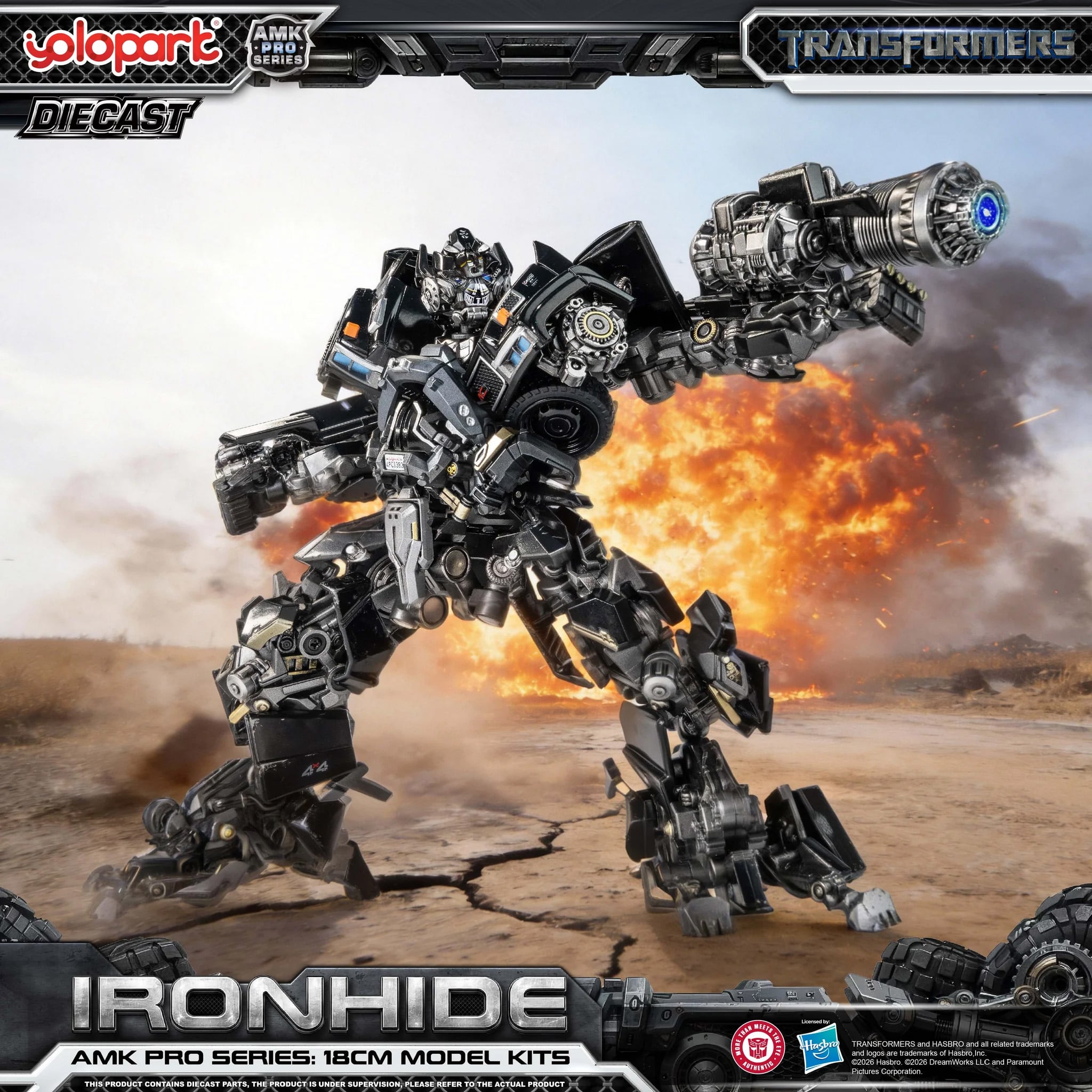Transformers (2007) AMK Pro Ironhide Model Kit Gallery Image 5
