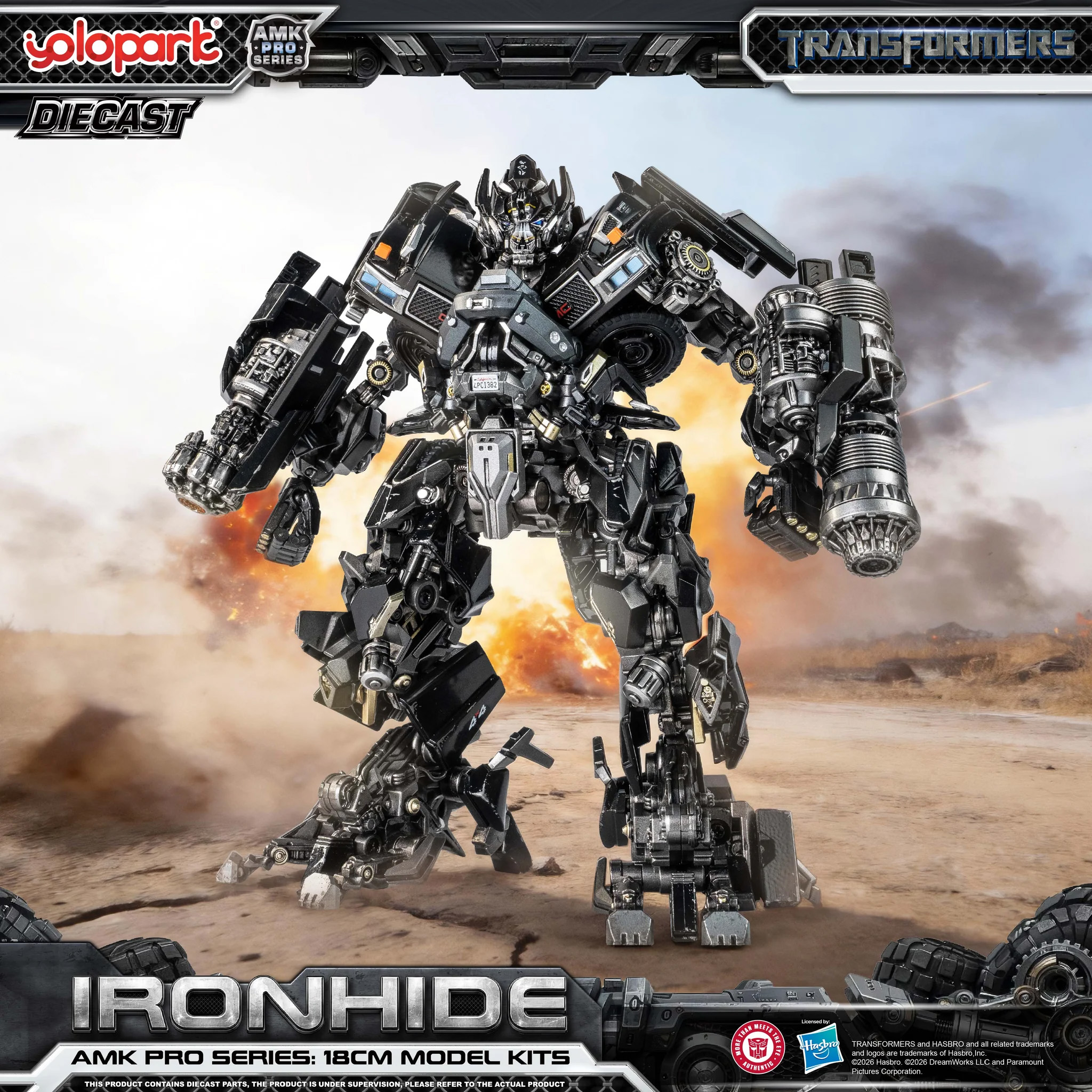 Transformers (2007) AMK Pro Ironhide Model Kit Gallery Image 3