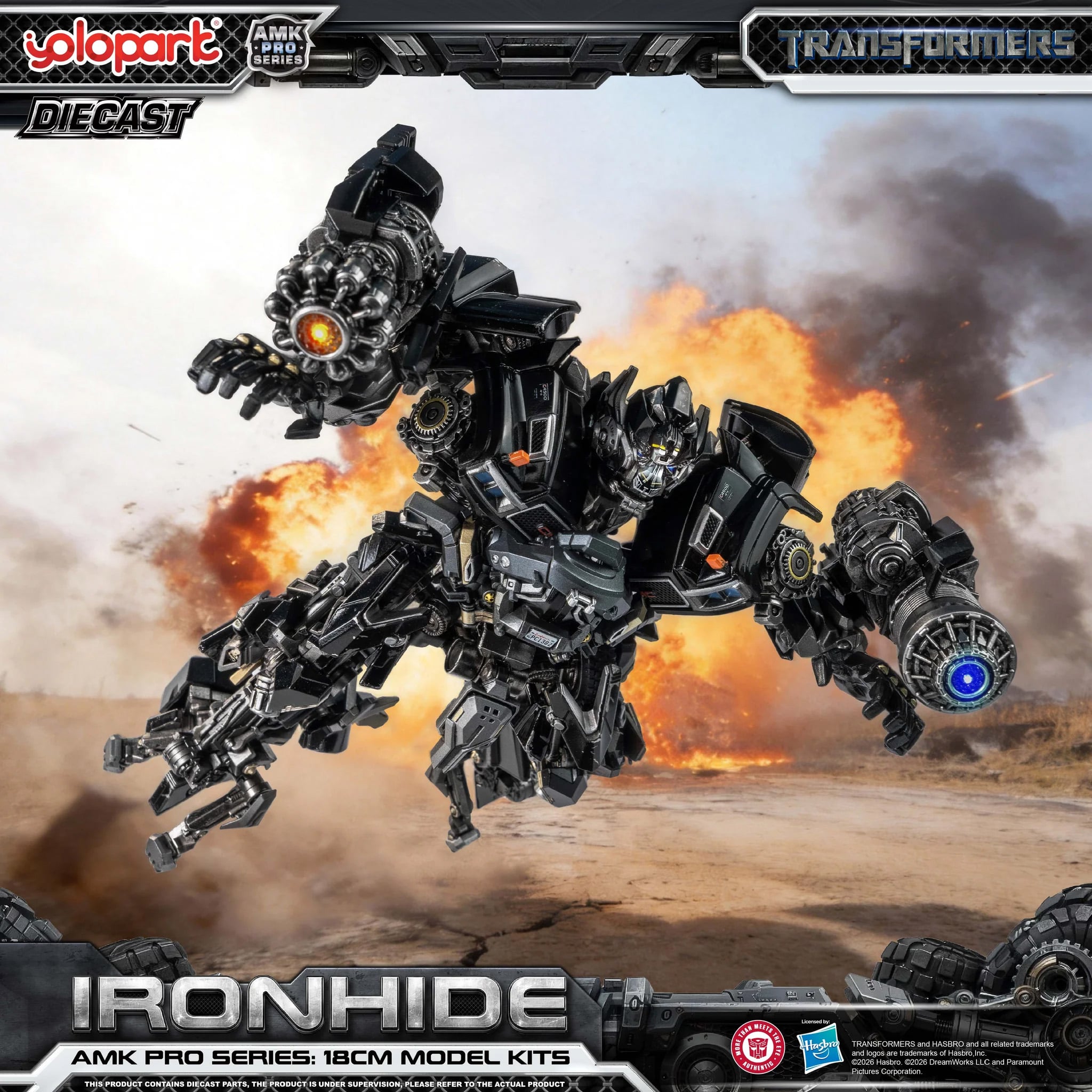 Transformers (2007) AMK Pro Ironhide Model Kit Gallery Image 9