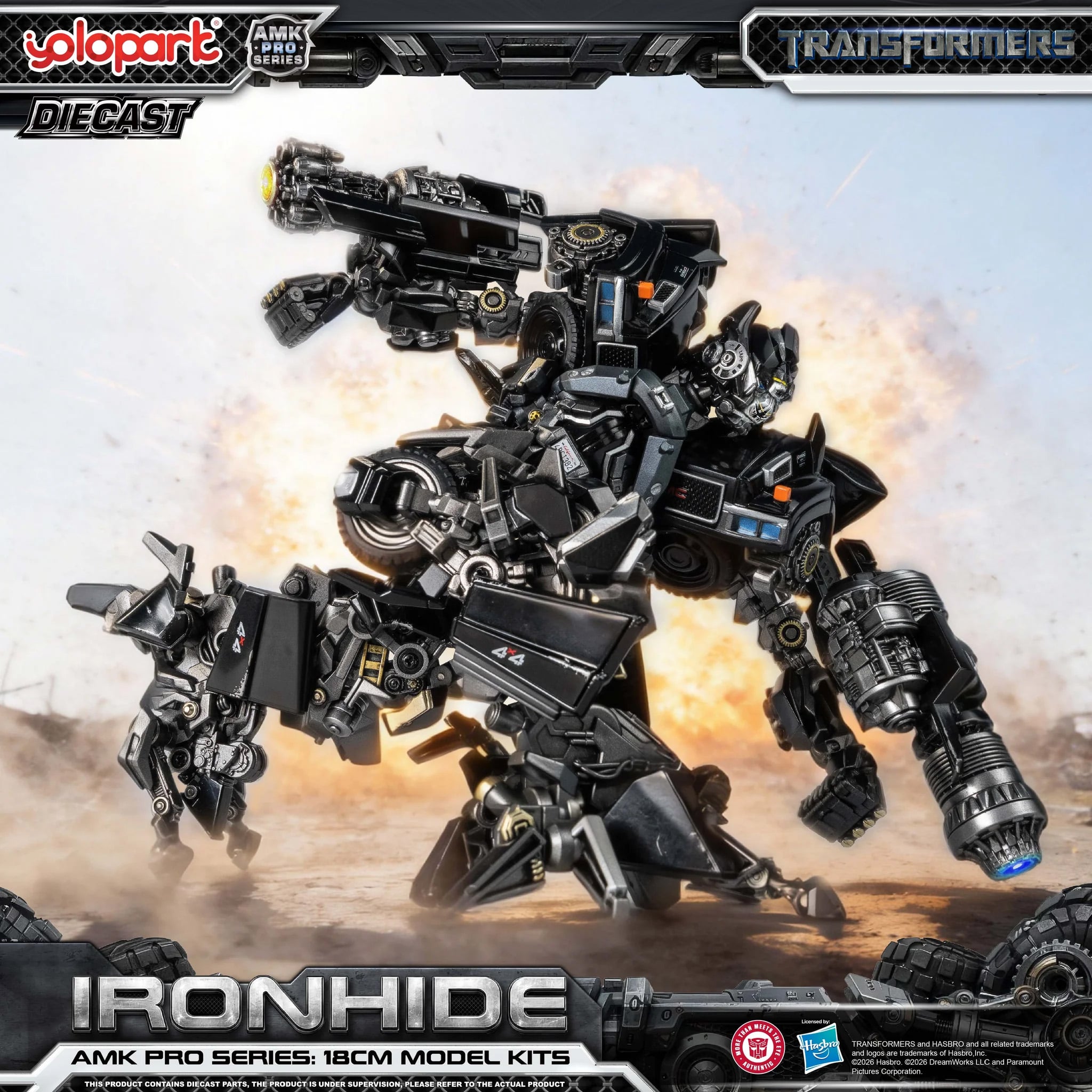 Transformers (2007) AMK Pro Ironhide Model Kit Gallery Image 14