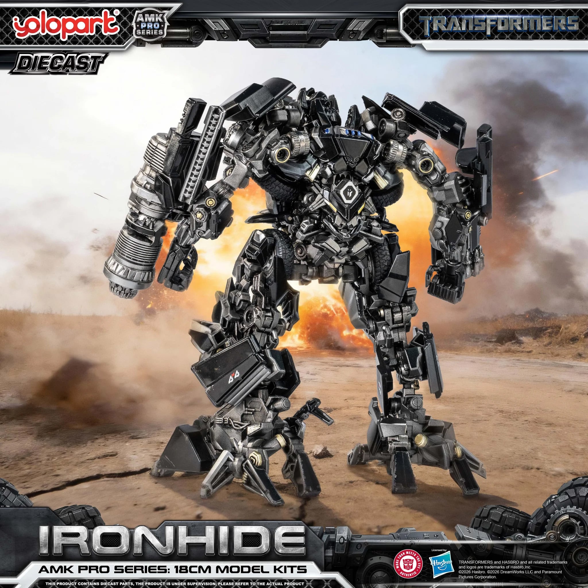 Transformers (2007) AMK Pro Ironhide Model Kit Gallery Image 4