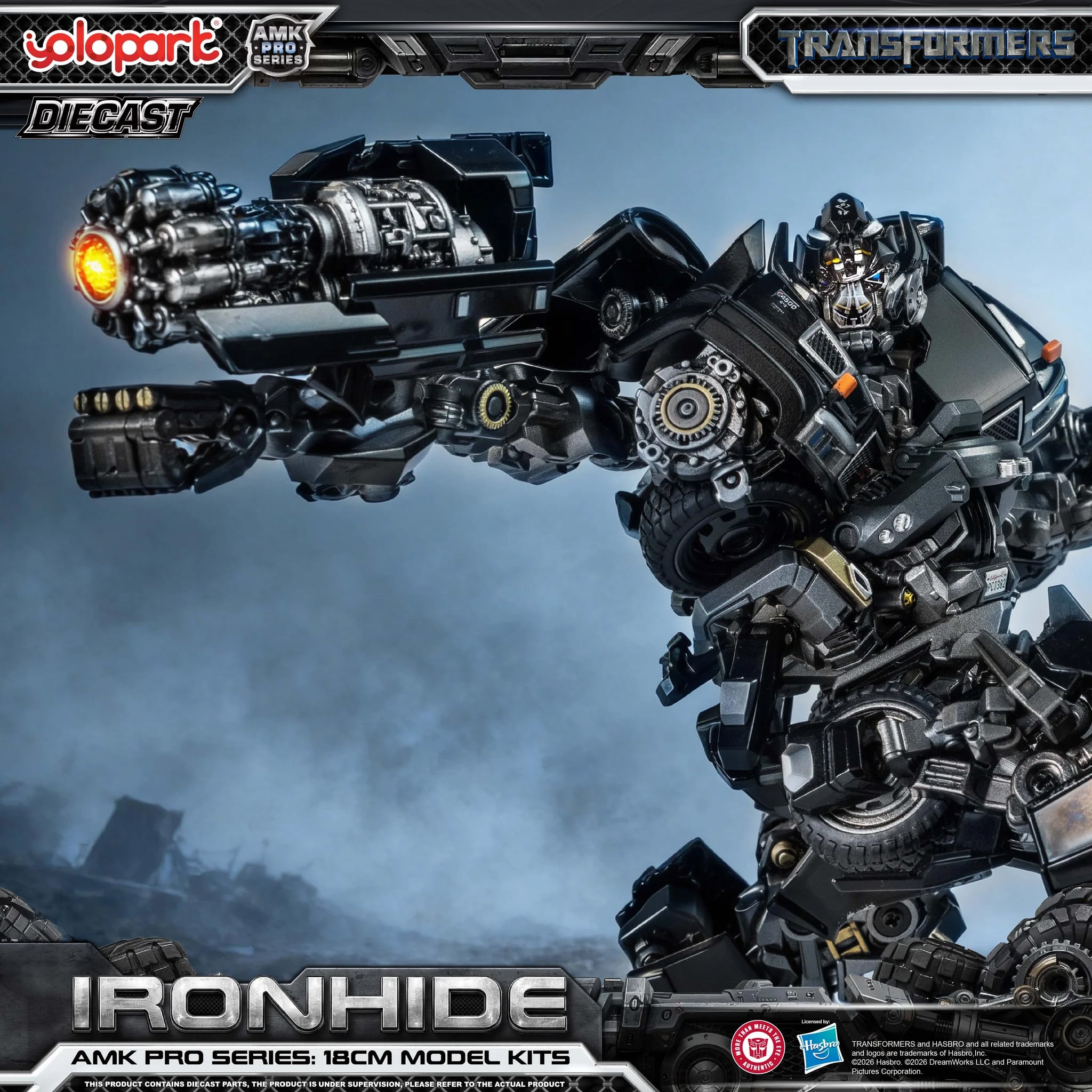 Transformers (2007) AMK Pro Ironhide Model Kit Gallery Image 17
