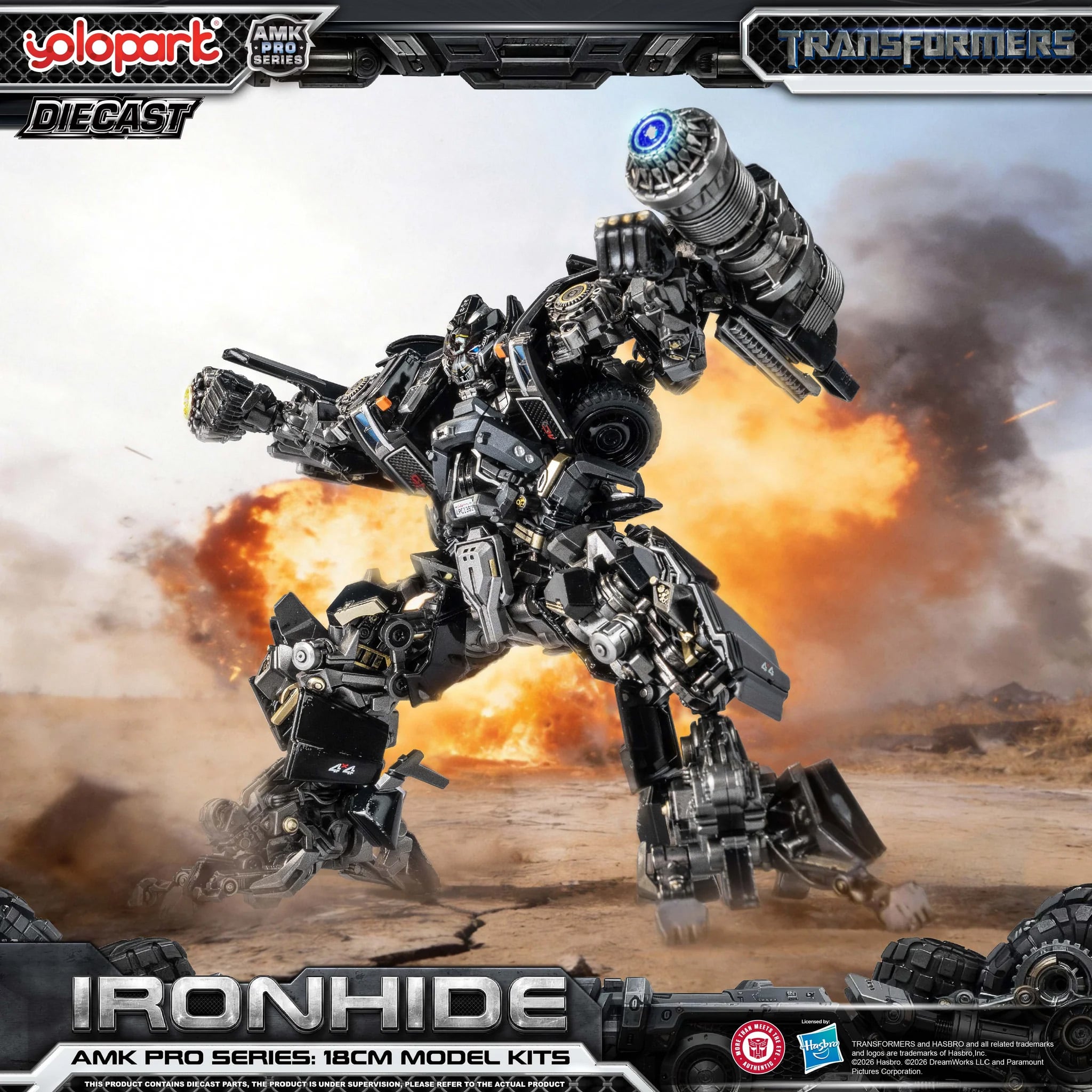 Transformers (2007) AMK Pro Ironhide Model Kit Gallery Image 8