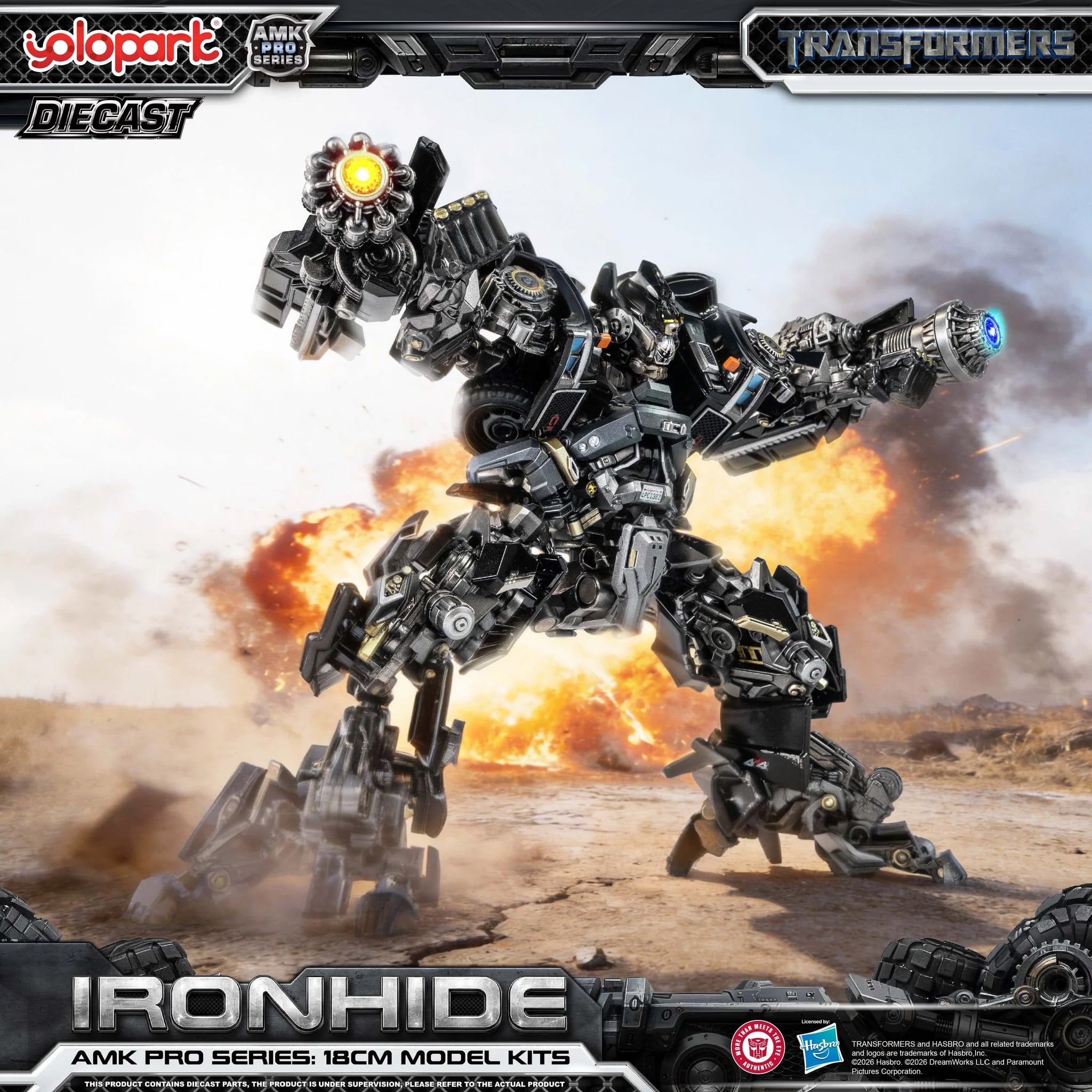 Transformers (2007) AMK Pro Ironhide Model Kit Gallery Image 6