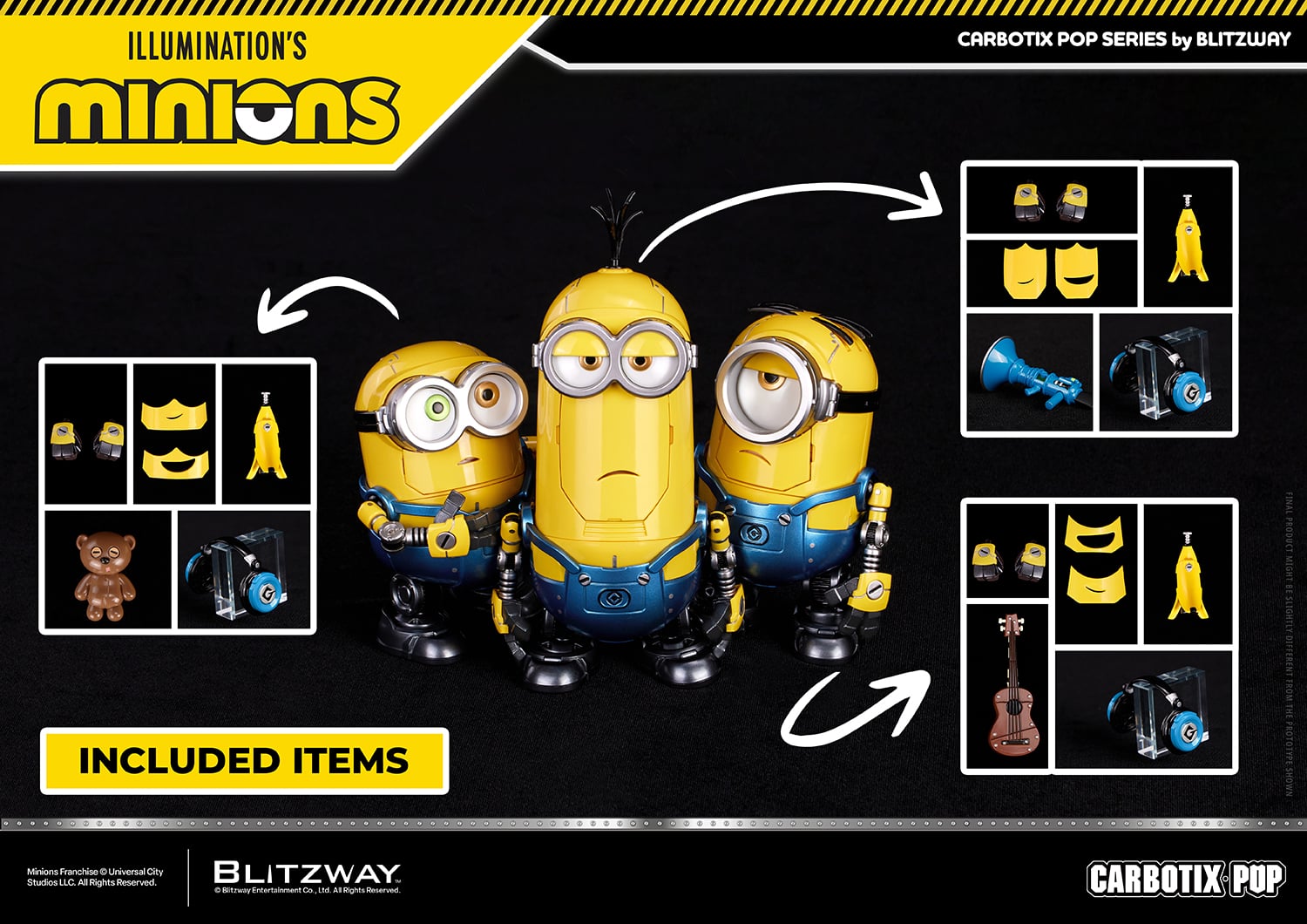 Minions Carbotix Pop Bob Action Figure Gallery Image 16