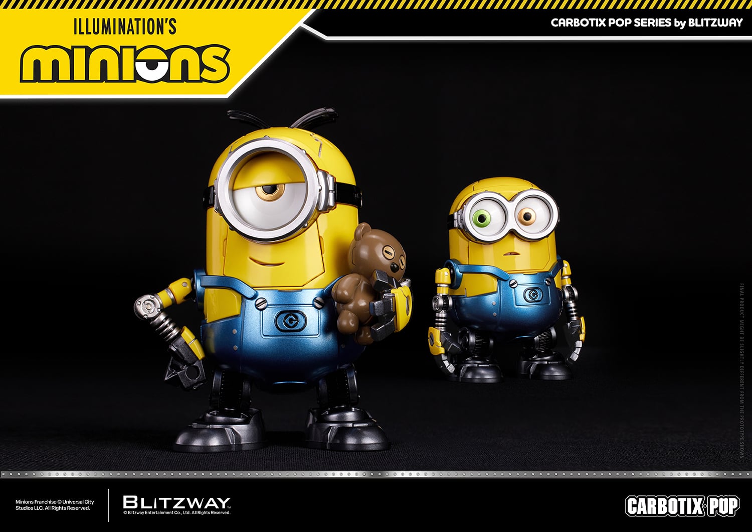 Minions Carbotix Pop Stuart Action Figure Gallery Image 6