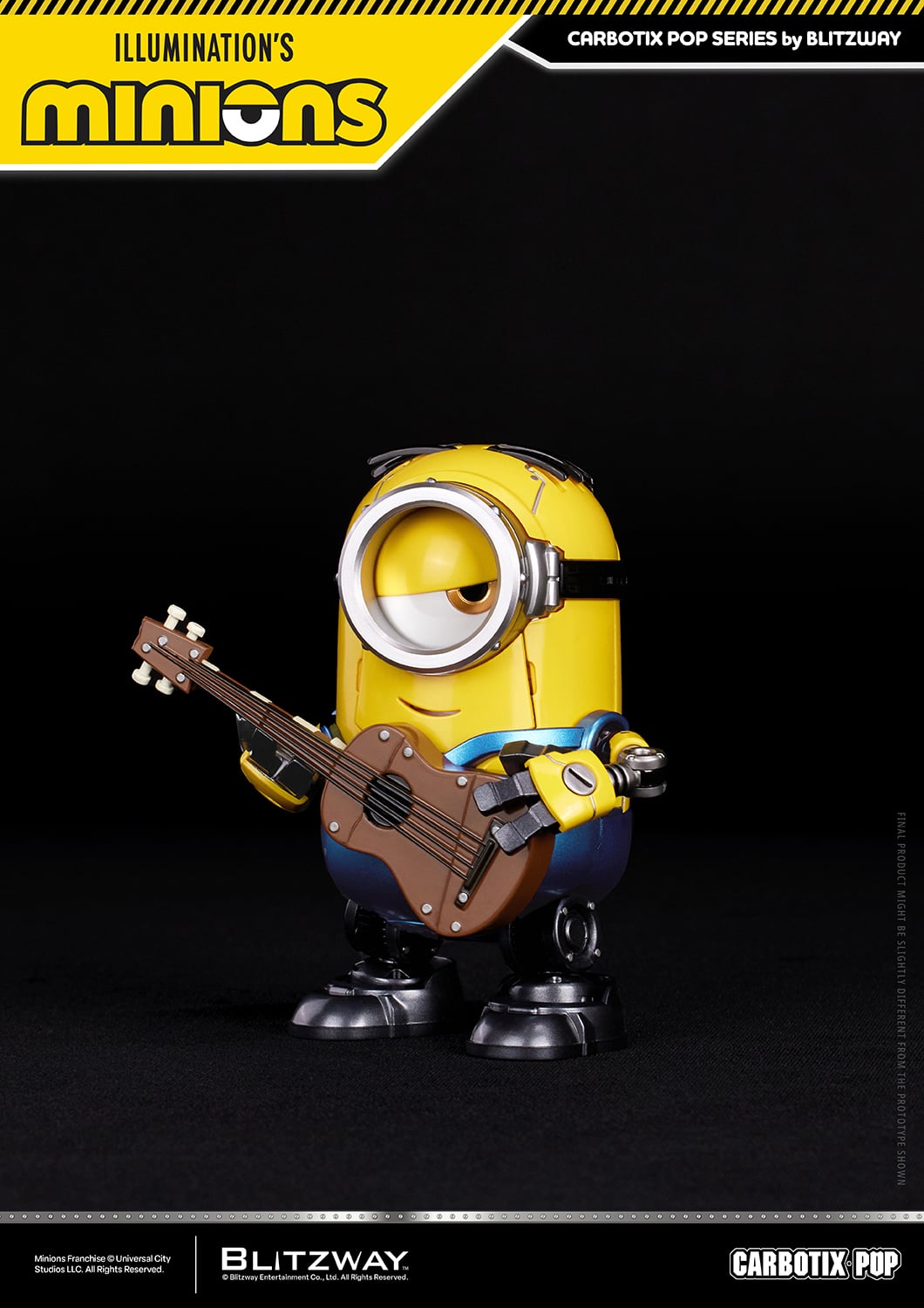 Minions Carbotix Pop Stuart Action Figure Gallery Image 3