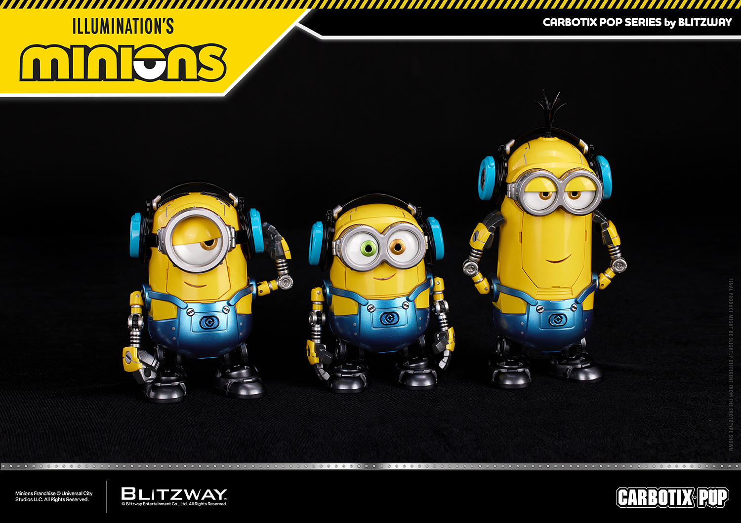 Minions Carbotix Pop Kevin Action Figure Gallery Image 11
