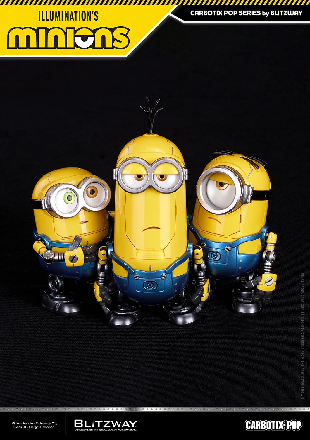 Minions Carbotix Pop Kevin Action Figure Gallery Image 7