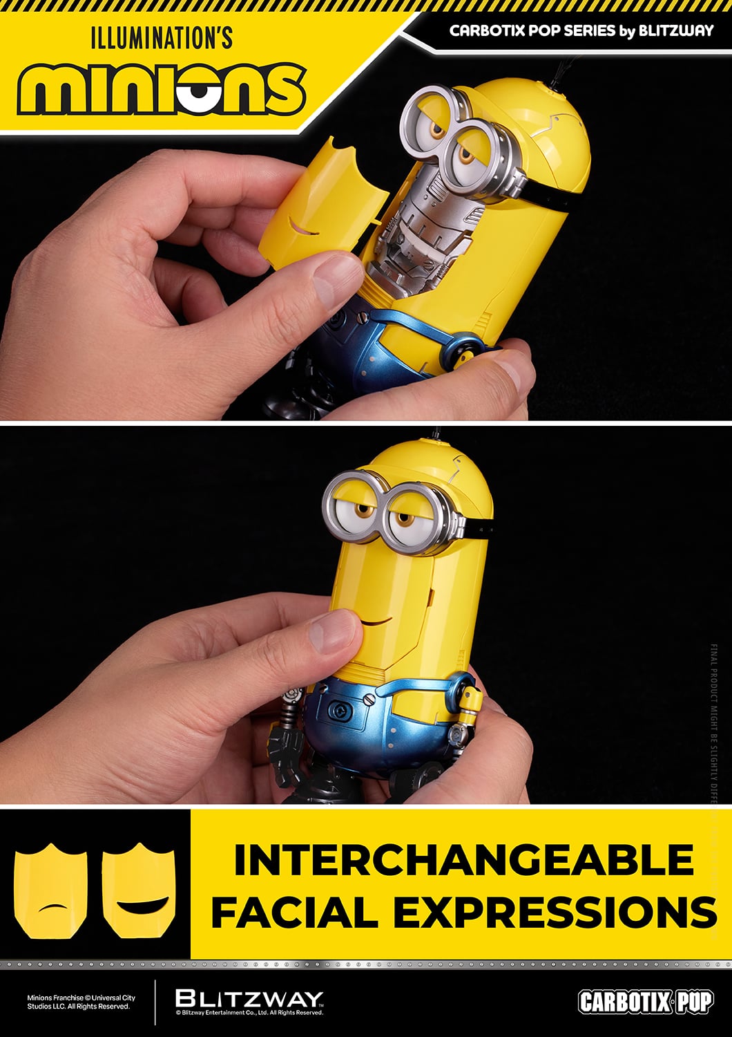 Minions Carbotix Pop Kevin Action Figure Gallery Image 6