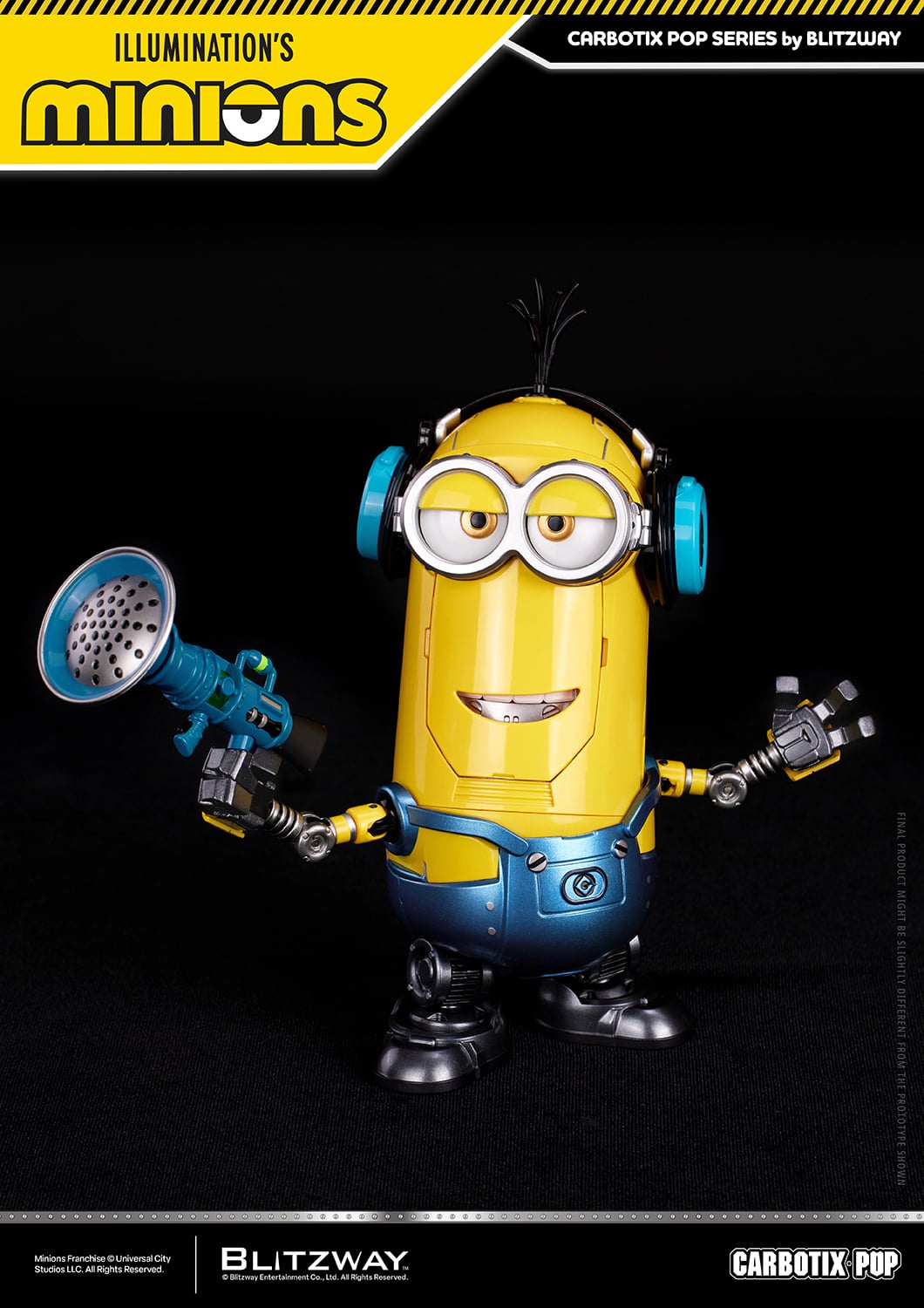 Minions Carbotix Pop Kevin Action Figure Gallery Image 3