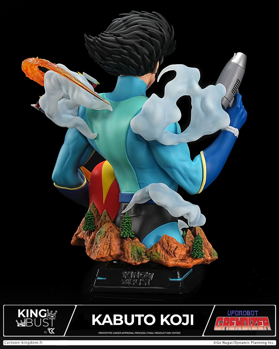 UFO Robot Grendizer King Bust Kabuto Koji 1/4 Scale Limited Edition Bust Gallery Image 10