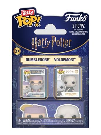 Harry Potter Bitty Pop! Dumbledore & Voldemort Two-Pack Gallery Image 2