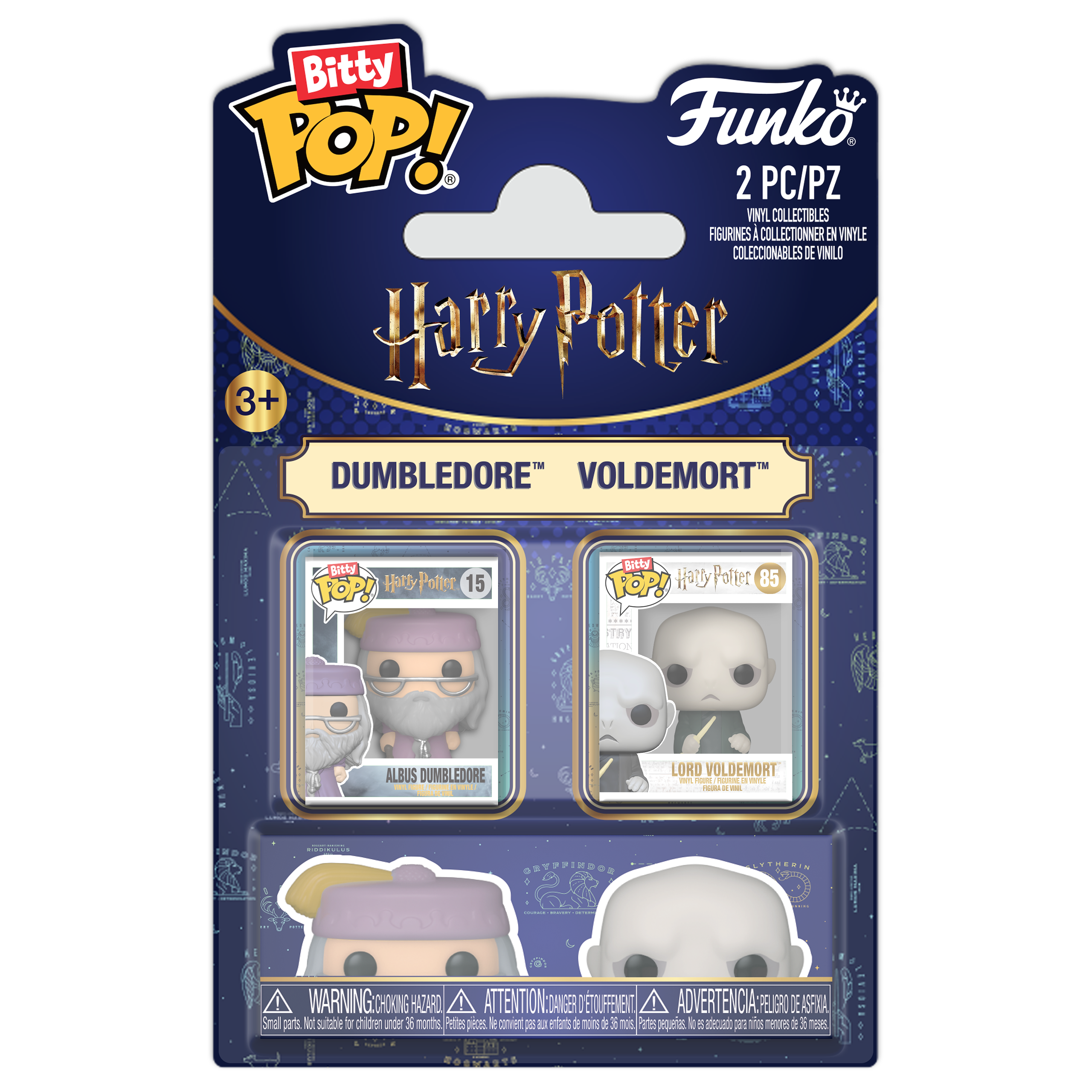 Harry Potter Bitty Pop! Dumbledore & Voldemort Two-Pack Gallery Image 9