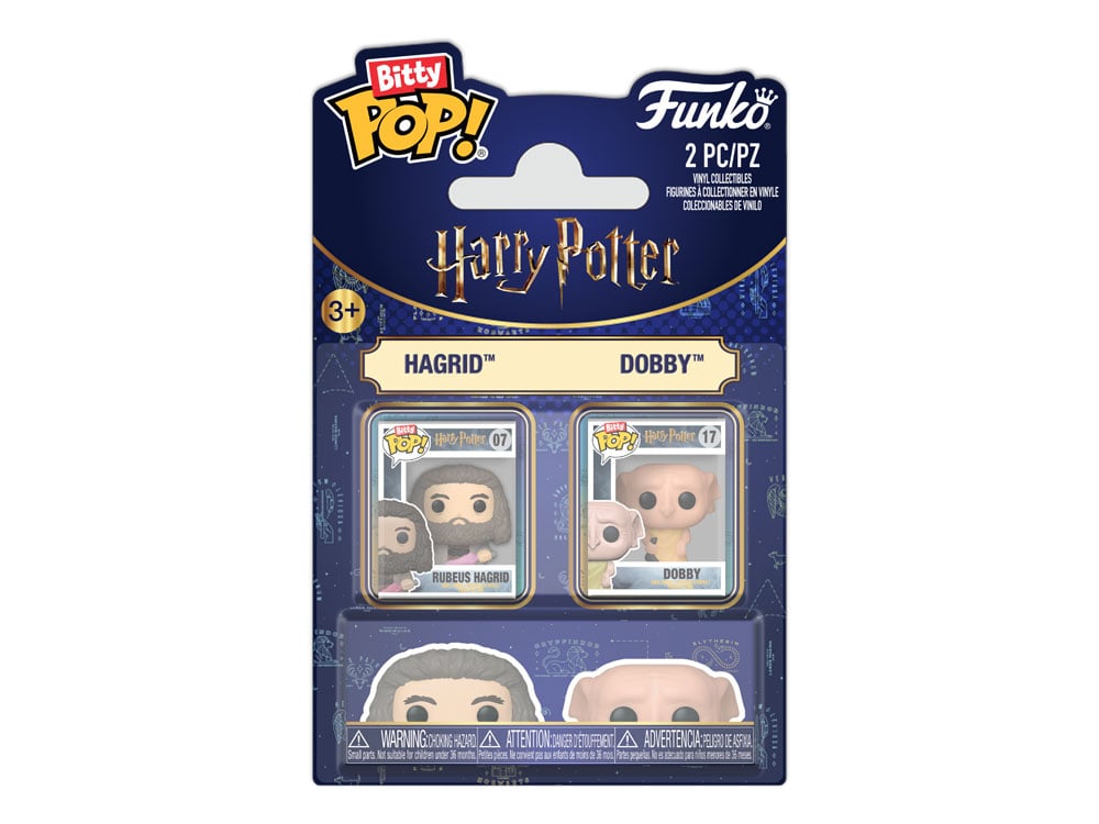 Harry Potter Bitty Pop! Hagrid & Dobby Two-Pack Gallery Image 1