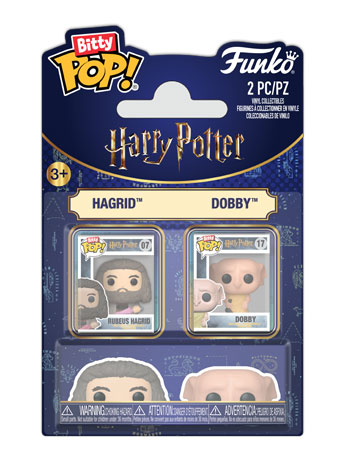 Harry Potter Bitty Pop! Hagrid & Dobby Two-Pack Gallery Image 2
