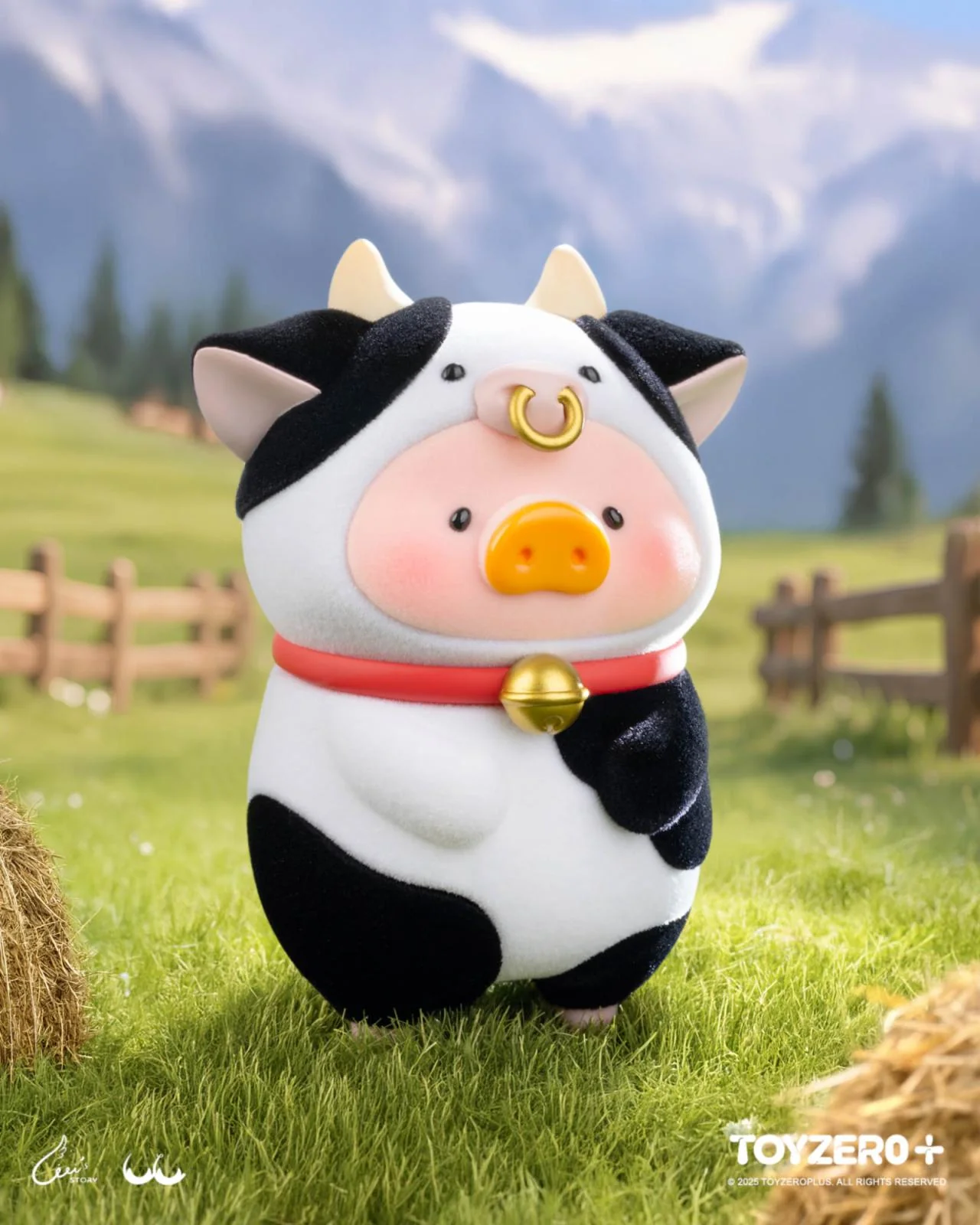 LULU THE PIGGY ANIMAL PARTY 子豚 lulu LuLu the Piggy Animal Party Series Box of 8 Random Vinyl Figures