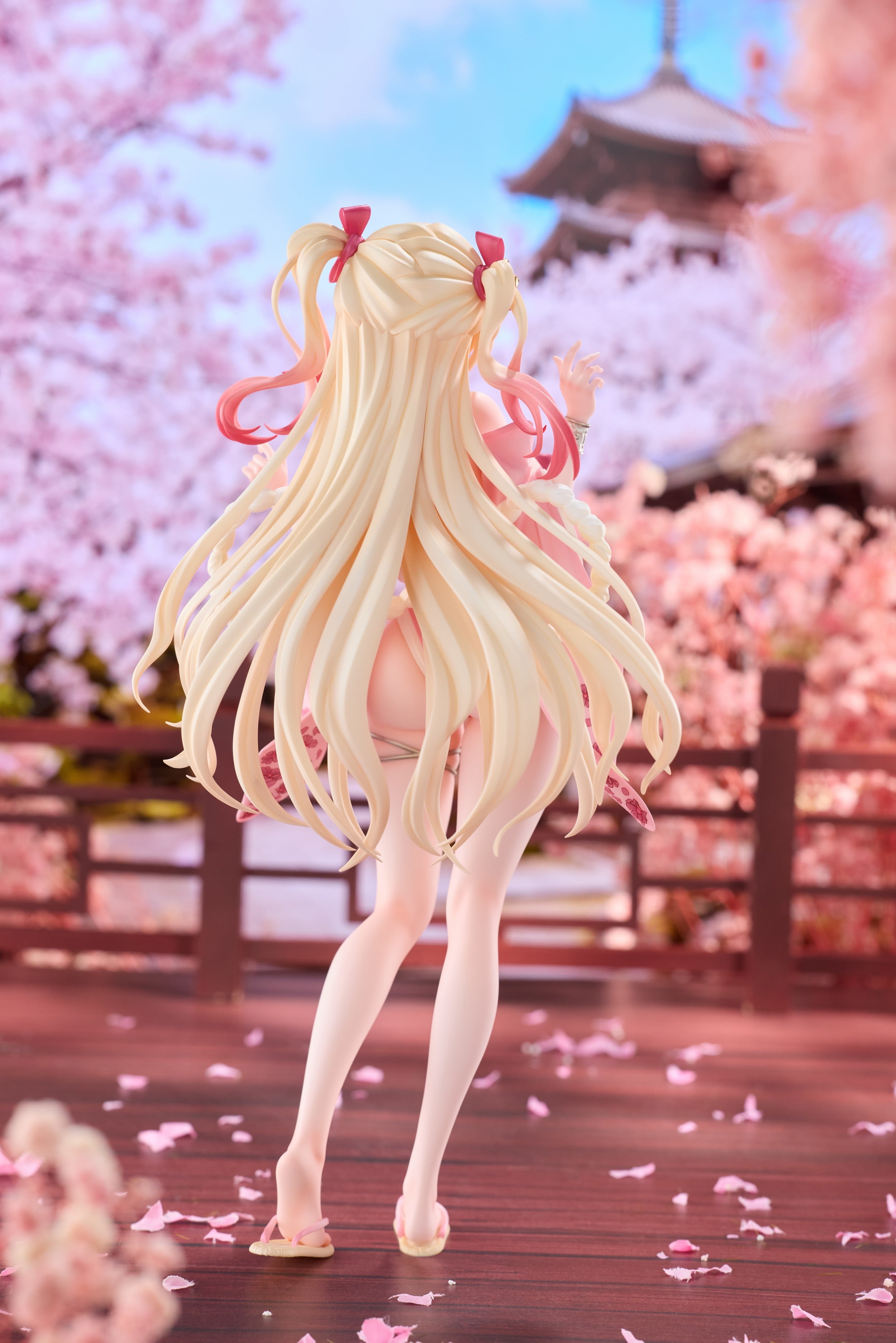 FymriE Illustration Eselia, the Kimono Girl 1/6 Scale Figure (With Bonus) Gallery Image 4