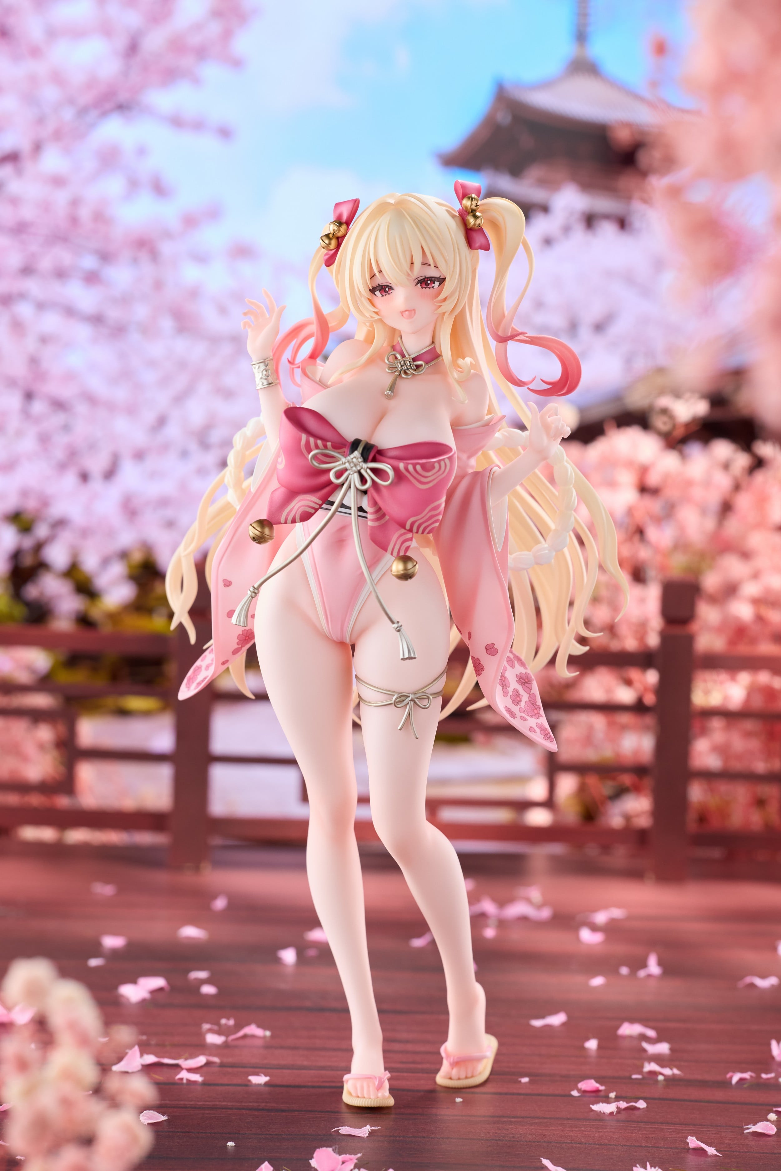 FymriE Illustration Eselia, the Kimono Girl 1/6 Scale Figure (With Bonus) Gallery Image 3