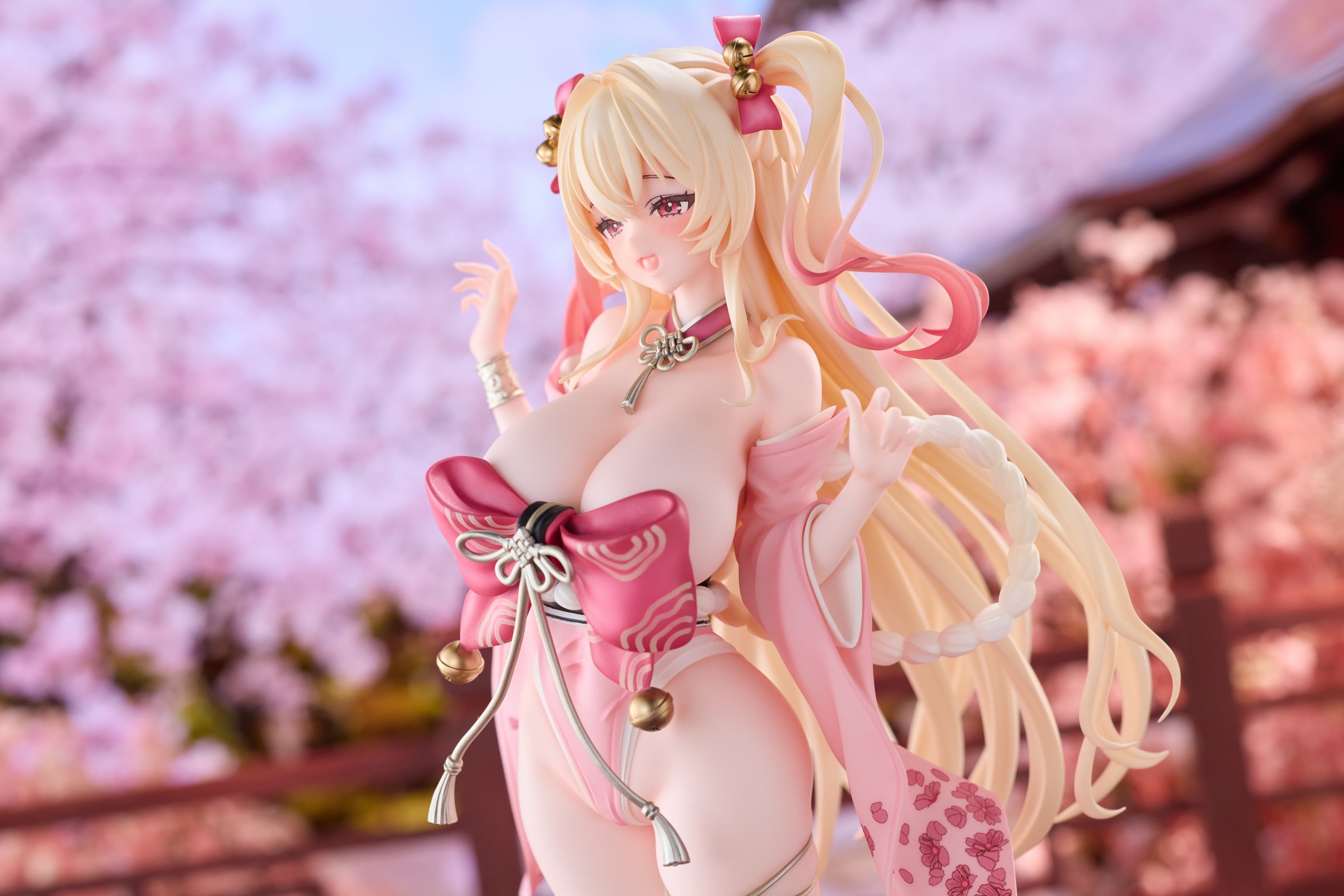 FymriE Illustration Eselia, the Kimono Girl 1/6 Scale Figure (With Bonus) Gallery Image 7