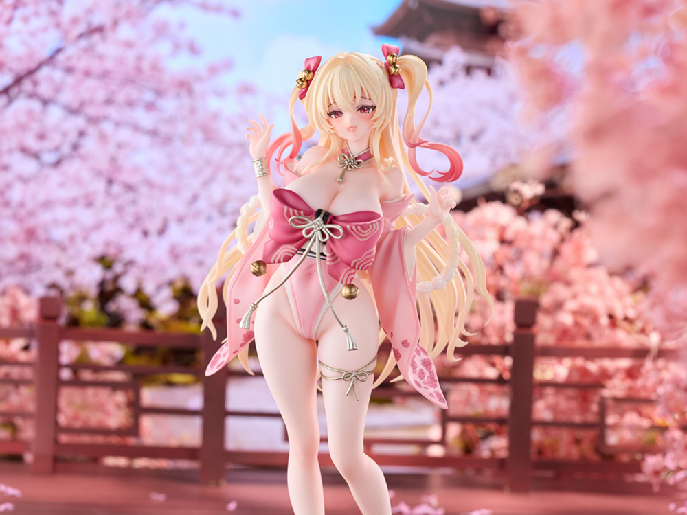 FymriE Illustration Eselia, the Kimono Girl 1/6 Scale Figure (With Bonus) Gallery Image 1