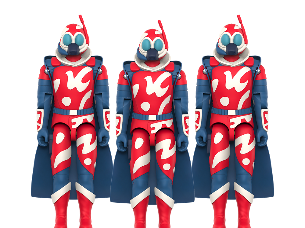 G.I. Joe ReAction+ Cobra-La Royal Guard (Force Pack) BBTS Exclusive Action Figure Three-Pack Gallery Image 1