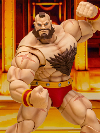 Street Fighter Alpha 3 Storm Arena Zangief 1/12 Scale Action Figure Gallery Image 2