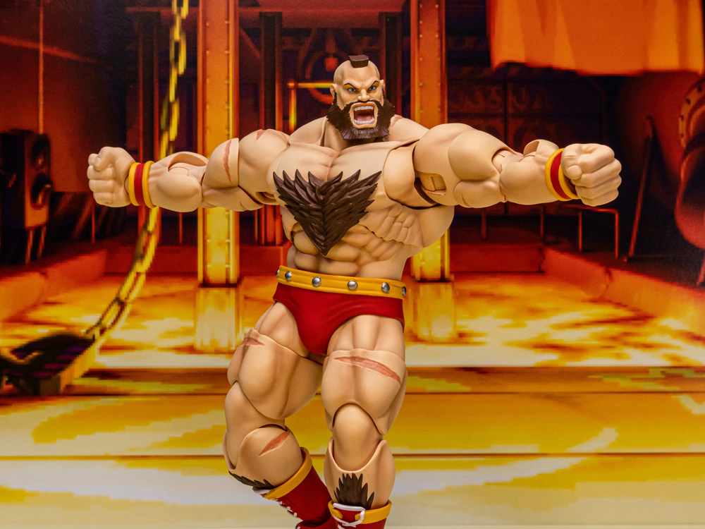 Street Fighter Alpha 3 Storm Arena Zangief 1/12 Scale Action Figure Gallery Image 1