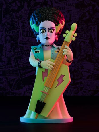 Universal Monsters Artist Series Bride of Frankenstein Deluxe