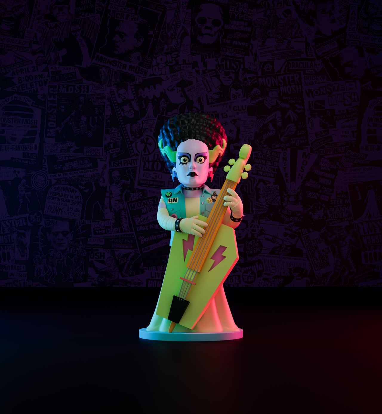 Universal Monsters Artist Series Bride of Frankenstein Deluxe
