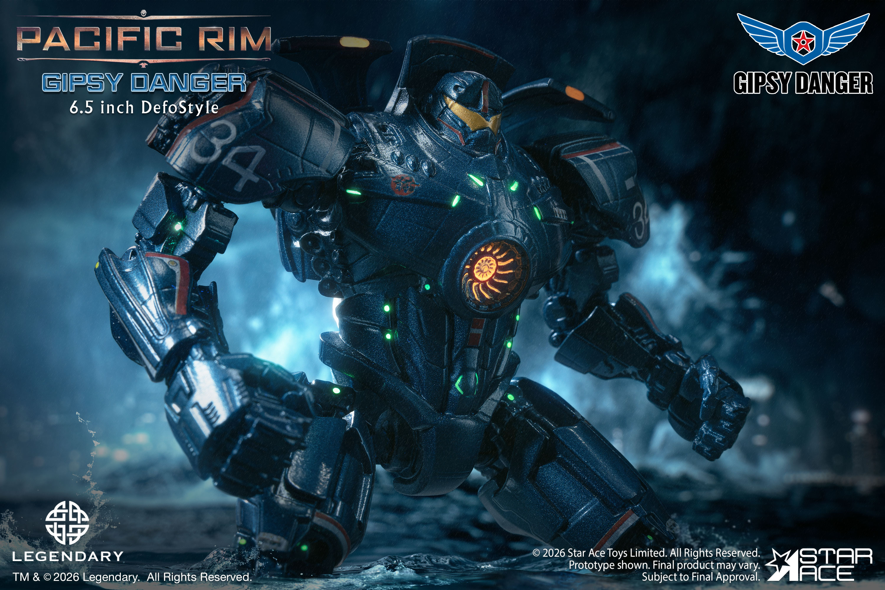 Pacific Rim DefoStyle Gipsy Danger Action Figure Gallery Image 8
