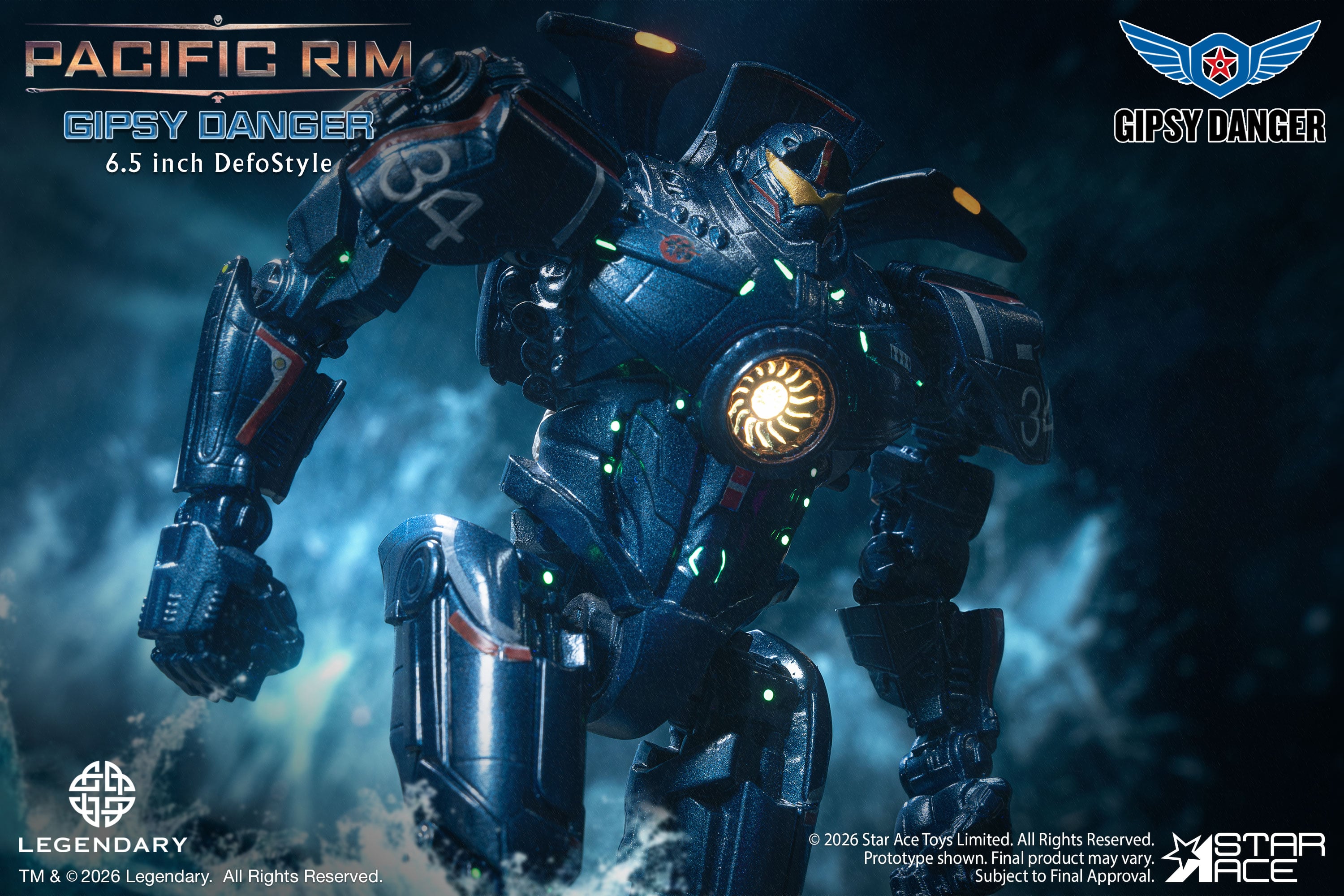 Pacific Rim DefoStyle Gipsy Danger Action Figure Gallery Image 6